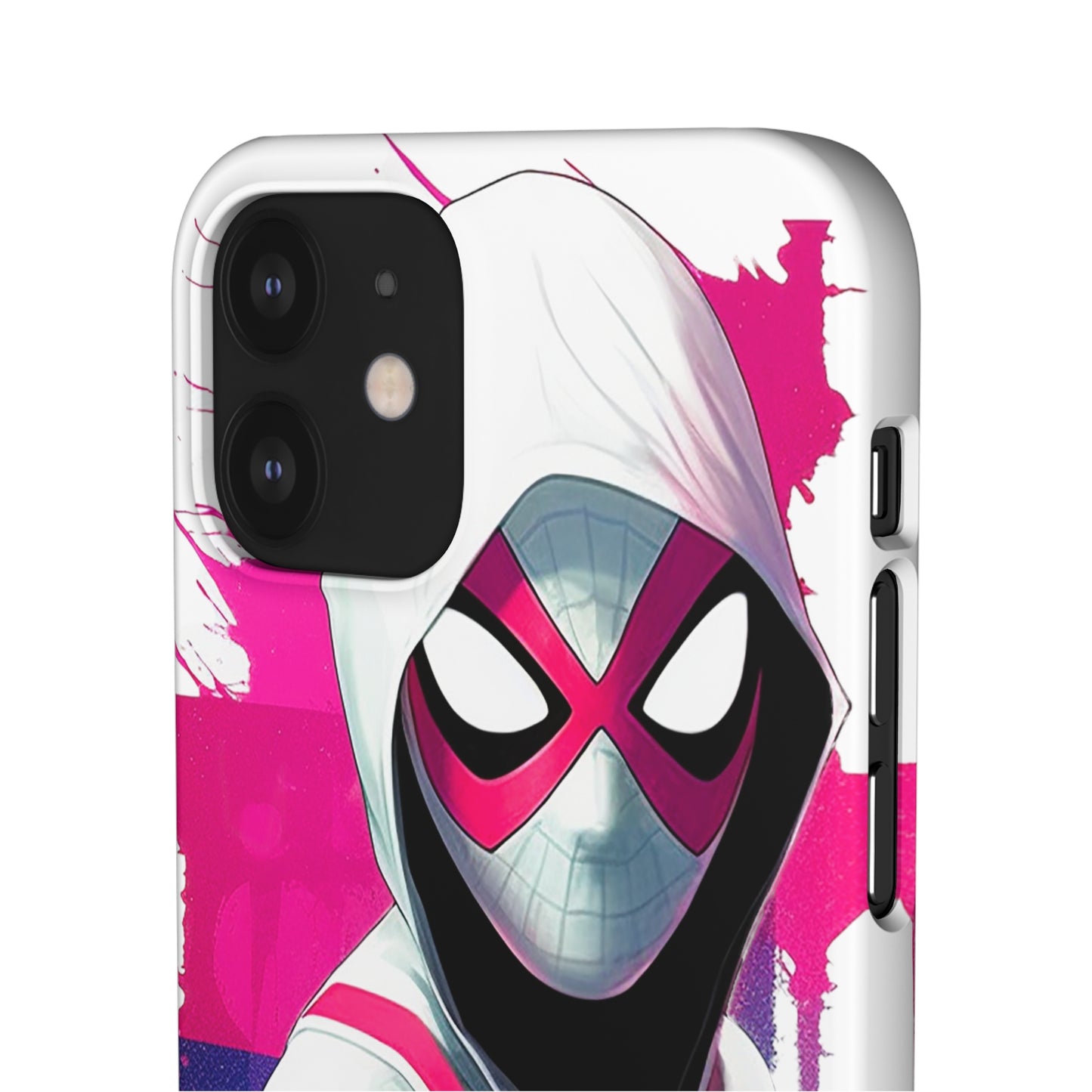 Spider Gwen in Watercolor Style Phone Case - Add Some Colorful and Heroic Style to Your Phone