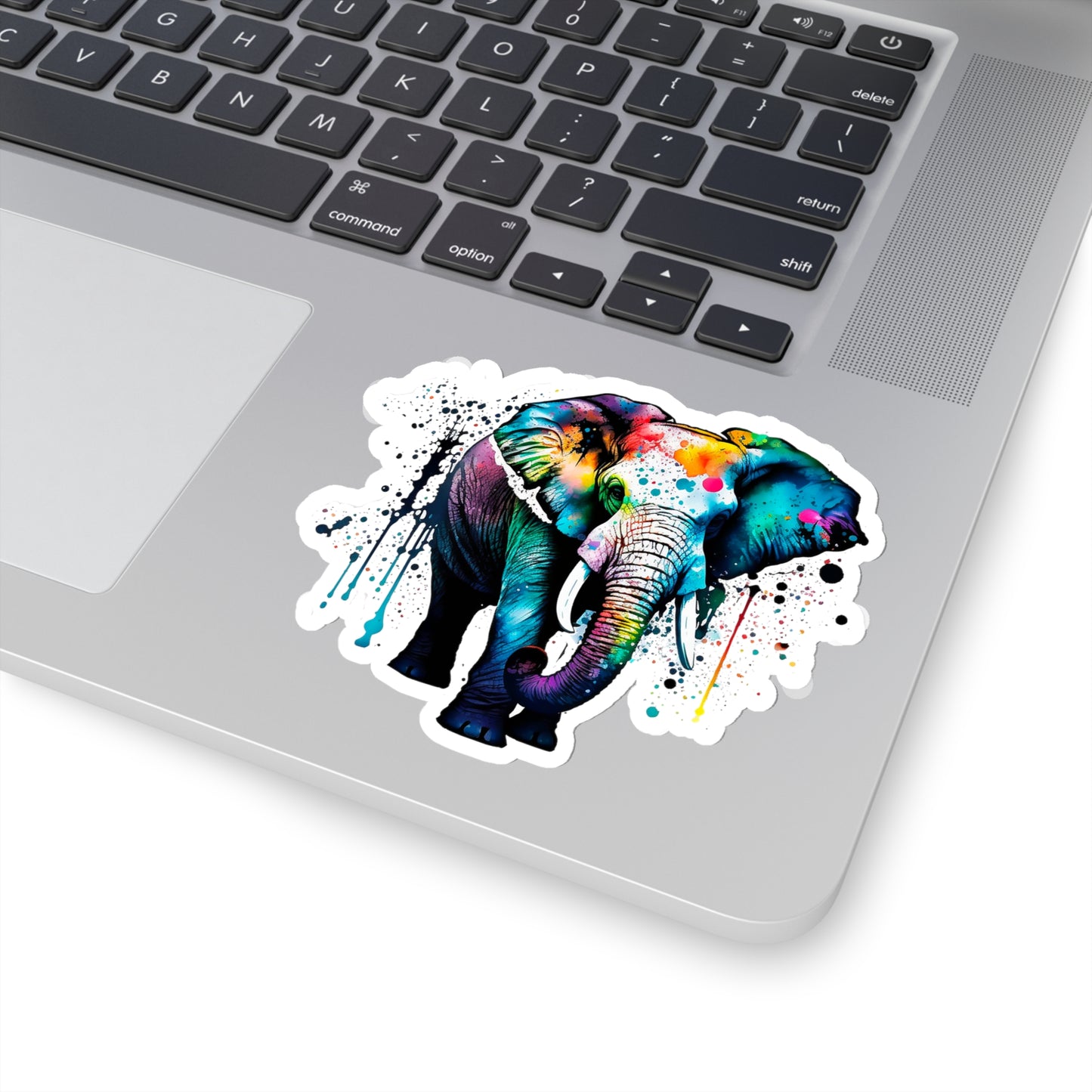 Watercolor Elephant Sticker - Add Some Majestic and Unique Style to Your Tech