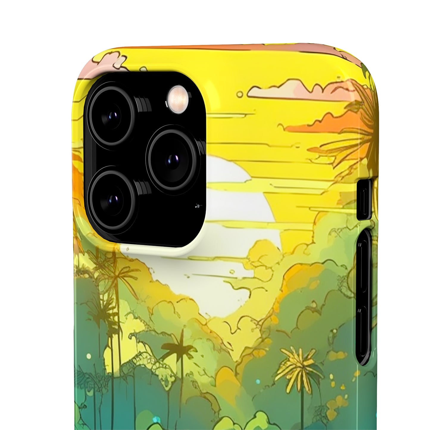 Rainforest at Sunset Phone Case - Capture the Serenity of Nature on Your Device