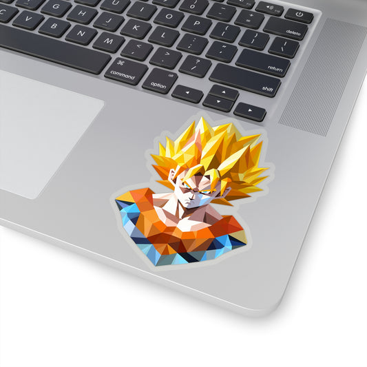 San Goku Super Saiyan Sticker - Tap into Limitless Power