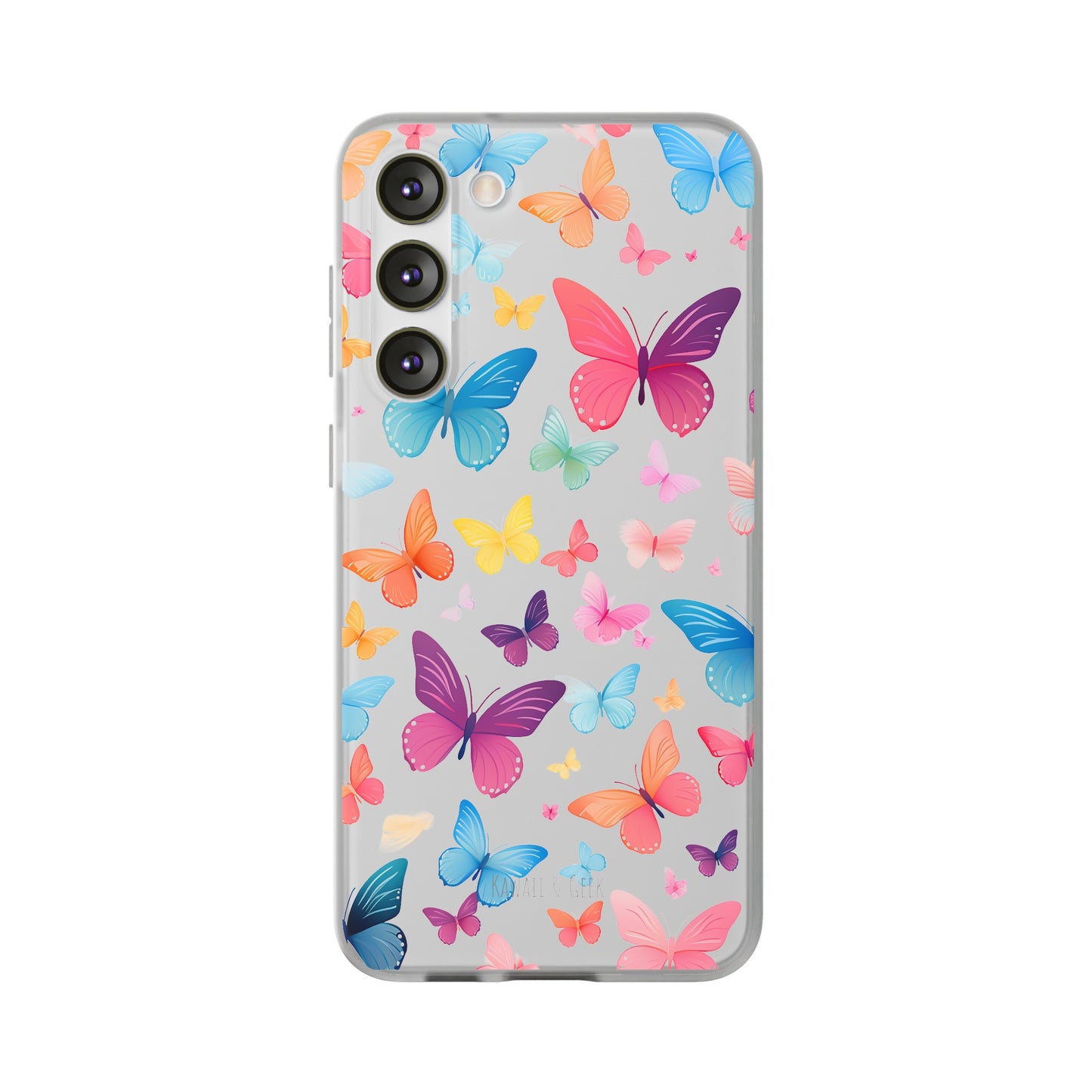 Charming Butterflies Flexi Transparent Phone Case