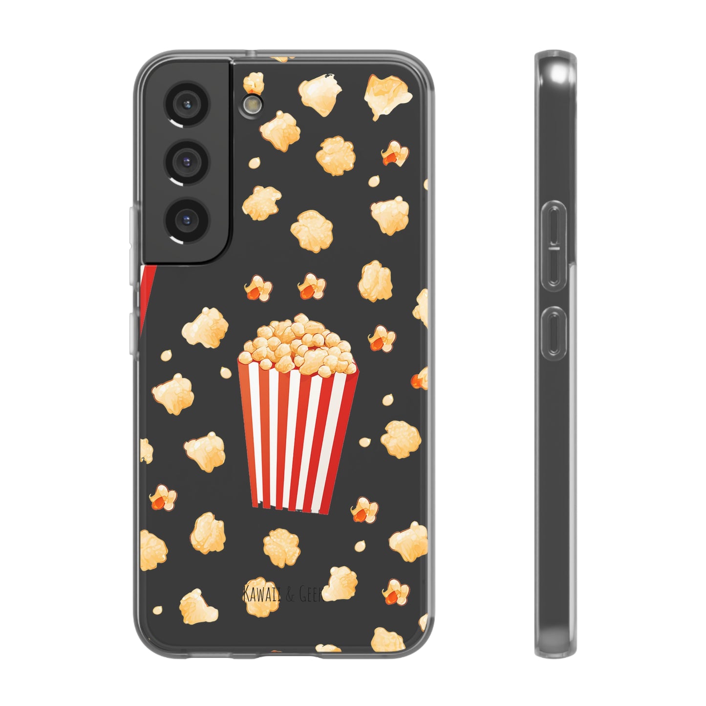 Popcorn Transparent Flexi Phone Case