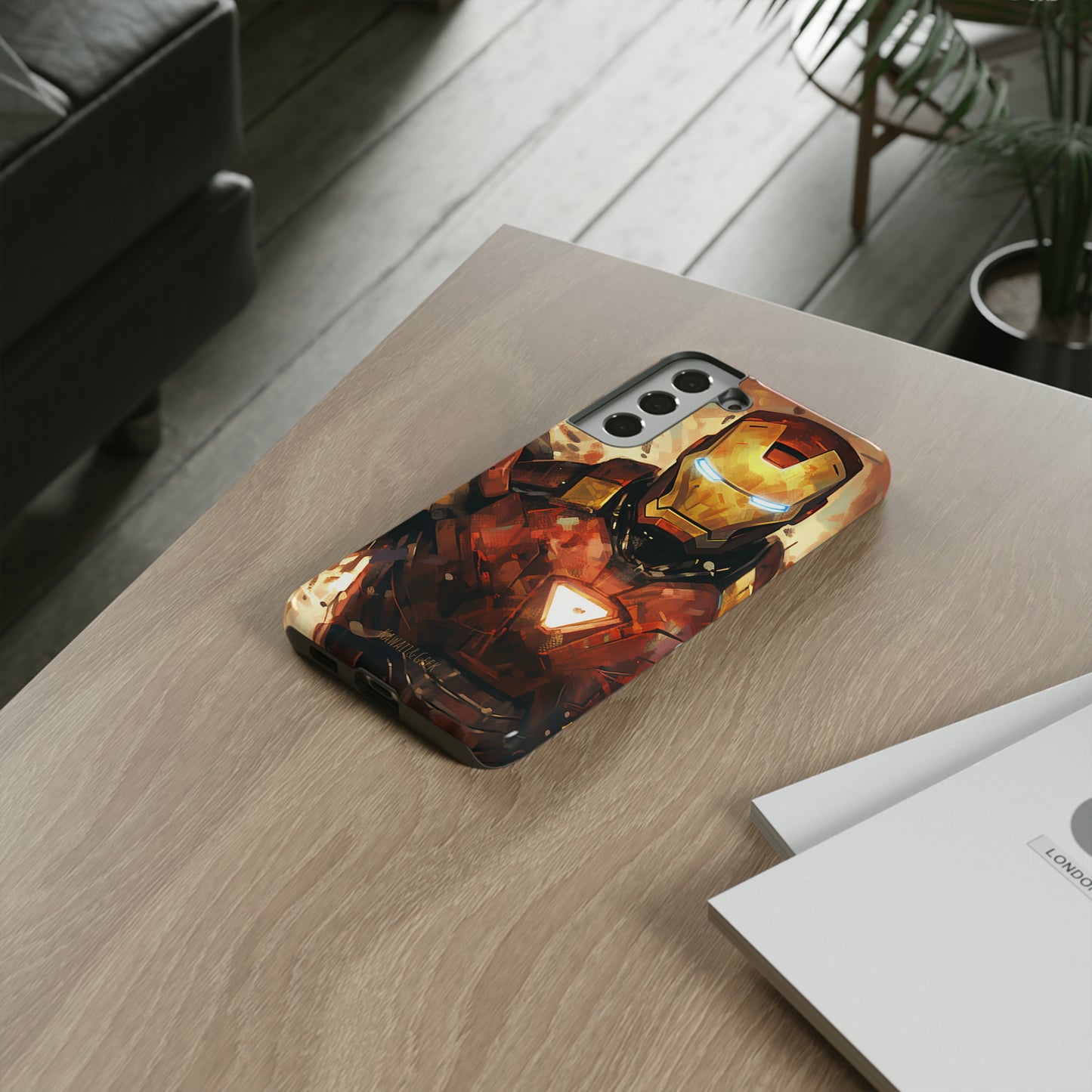 Iron Man Painting Tough Phone Case - Add Some Bold and Unique Style to Your Tech