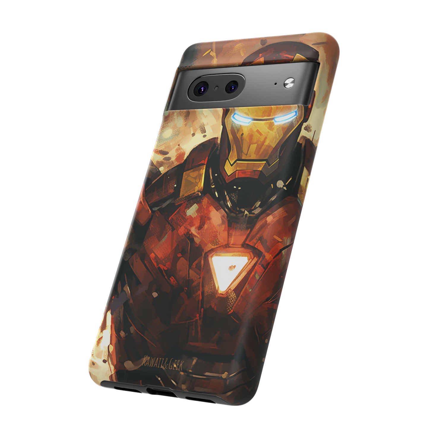 Iron Man Painting Tough Phone Case - Add Some Bold and Unique Style to Your Tech