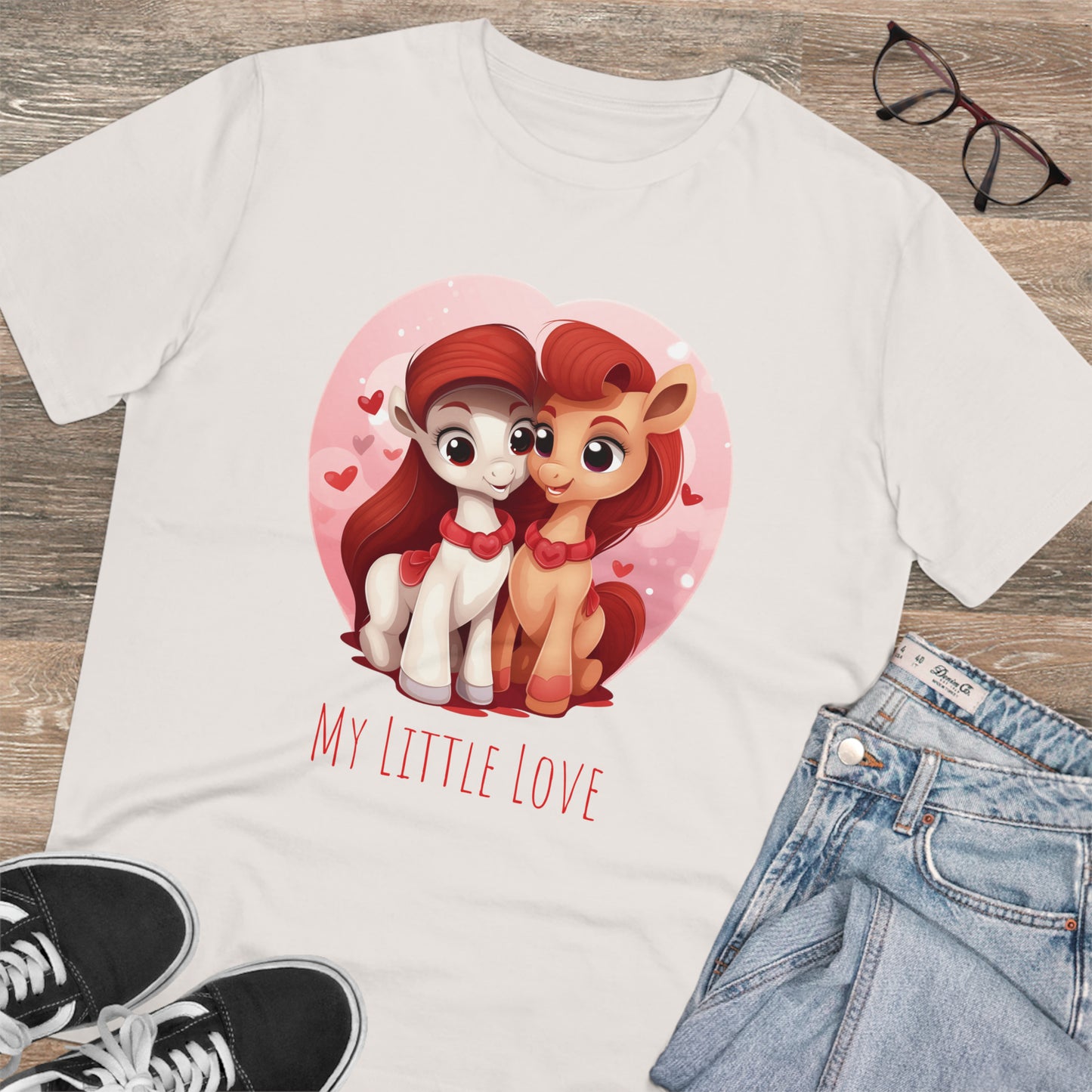 Eco-Friendly My Little Pony-Style Couple T-shirt - Valentine's Special