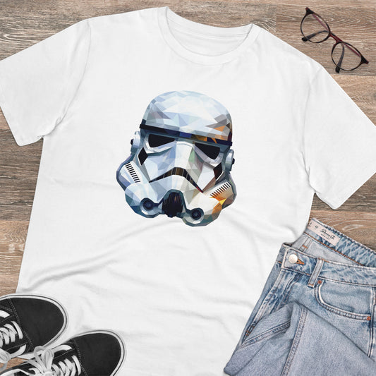 Stormtrooper Polygonal T-Shirt - Embrace Galactic Precision - Star Wars