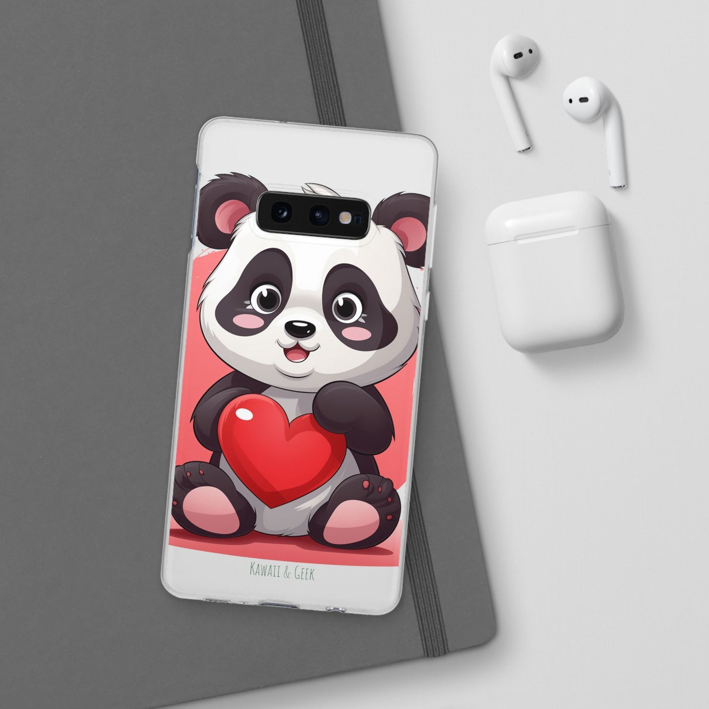Heart Panda Flexi Case