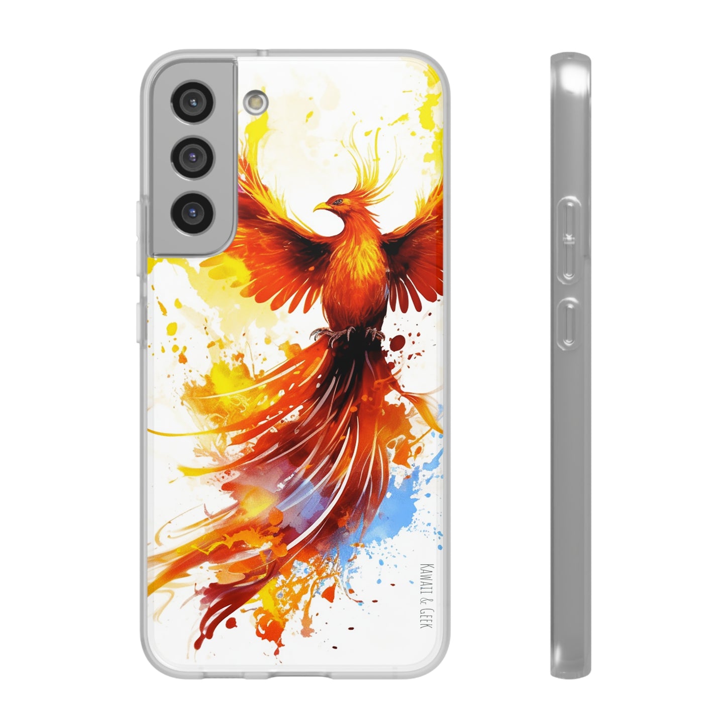 Phoenix Flexi Phone Case - Embrace the Symbol of Rebirth in Style