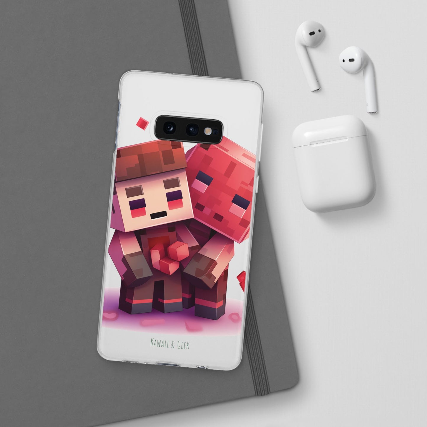 Phone Case - Lovers Minecraft Inspired Design