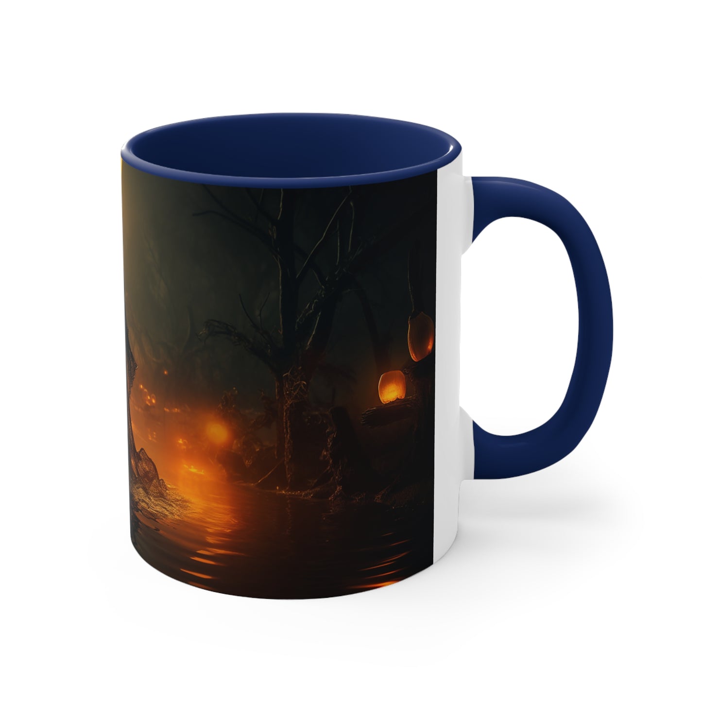 Spooky Swamp Witch 11 oz Bicolor Mug: Halloween Special