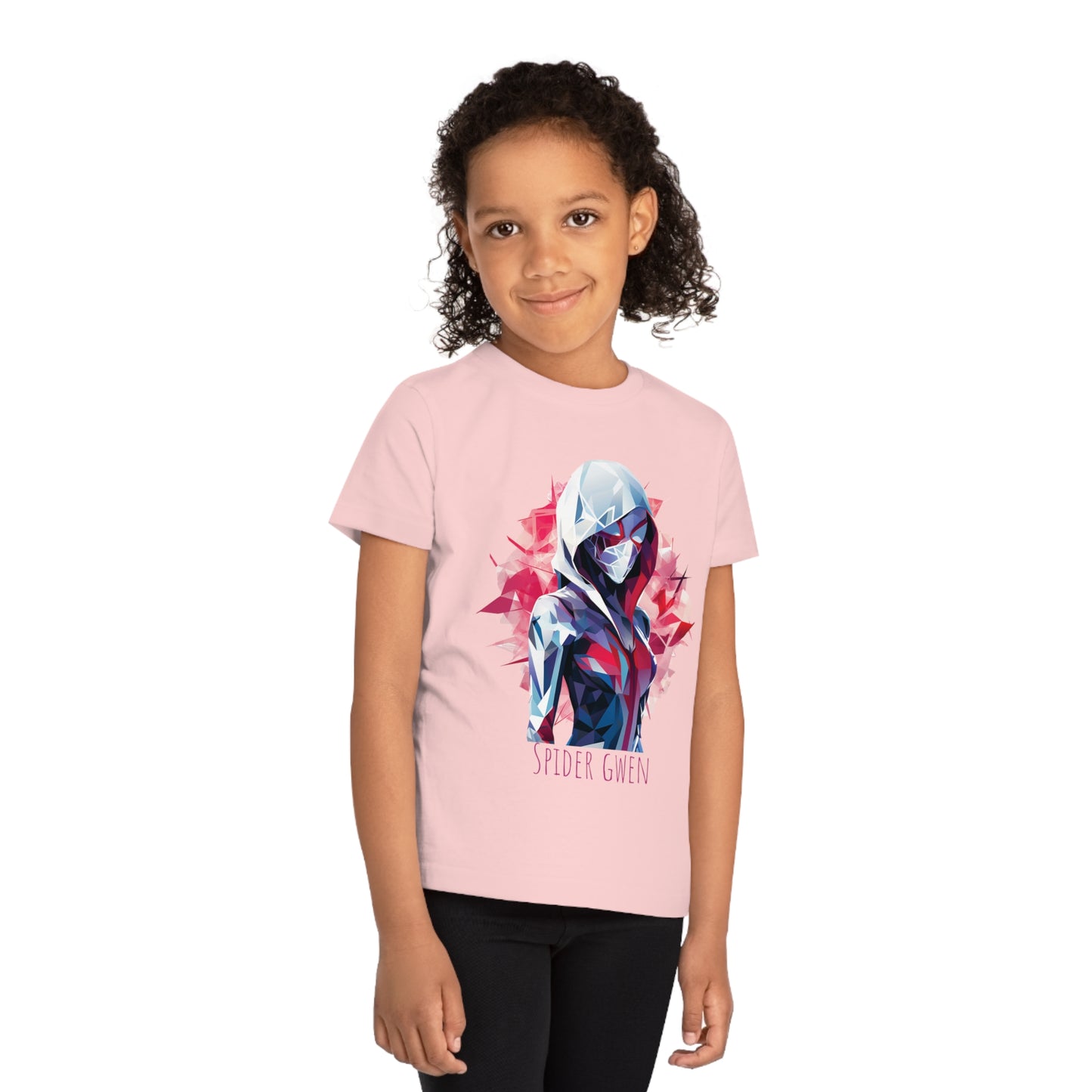 Spider Gwen Kids T-Shirt - Unleash Superhero Style with Eco-Friendly Fashion