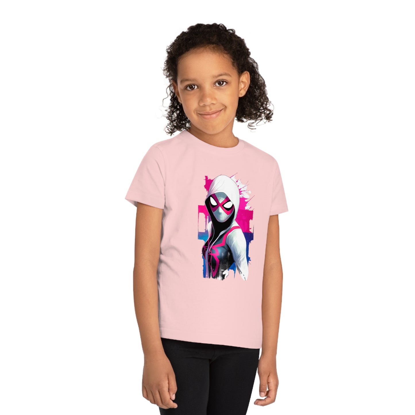 Spider Gwen Kids T-Shirt - Unleash Superhero Style with Eco-Friendly Fashion