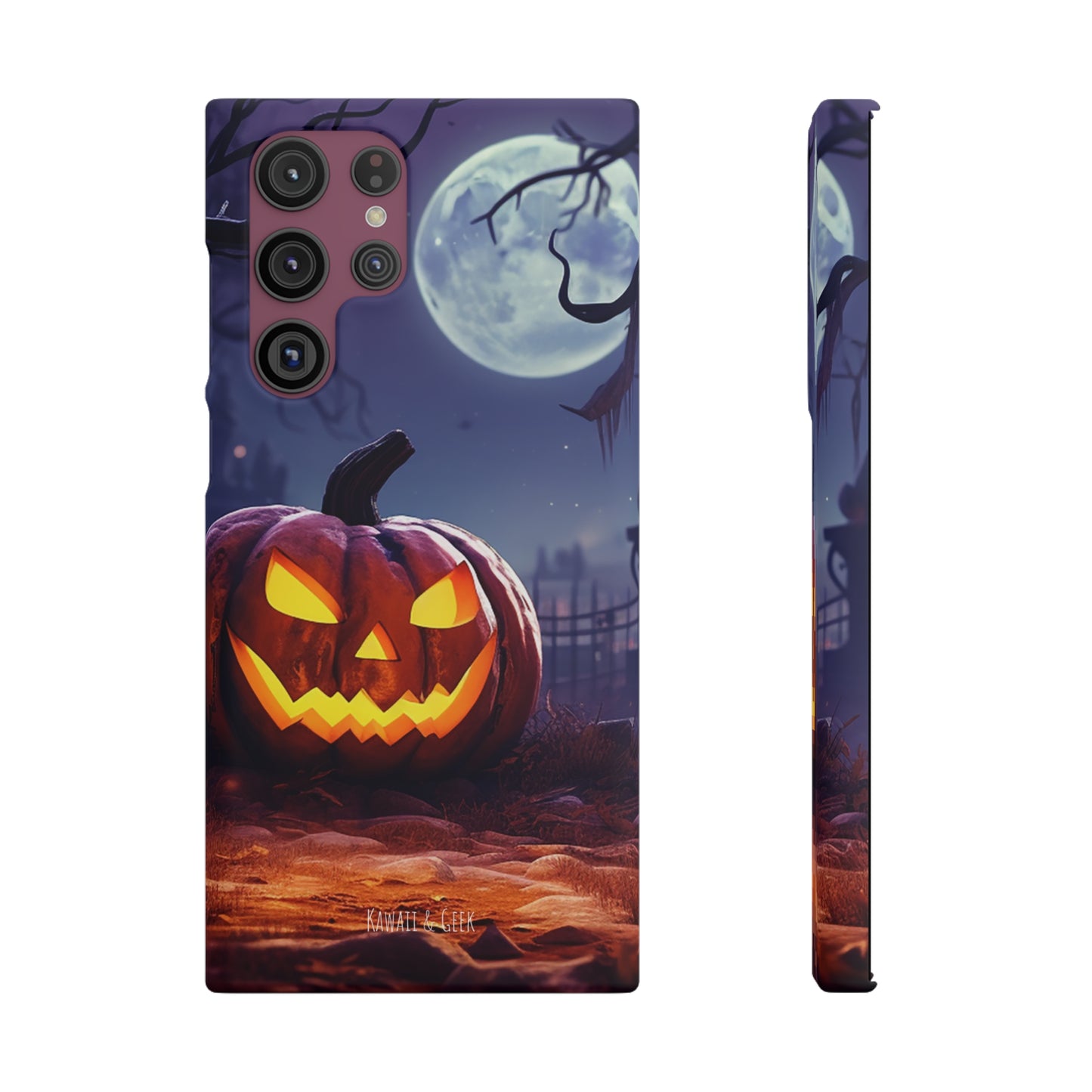 Halloween Pumpkin Design Premium Phone Case