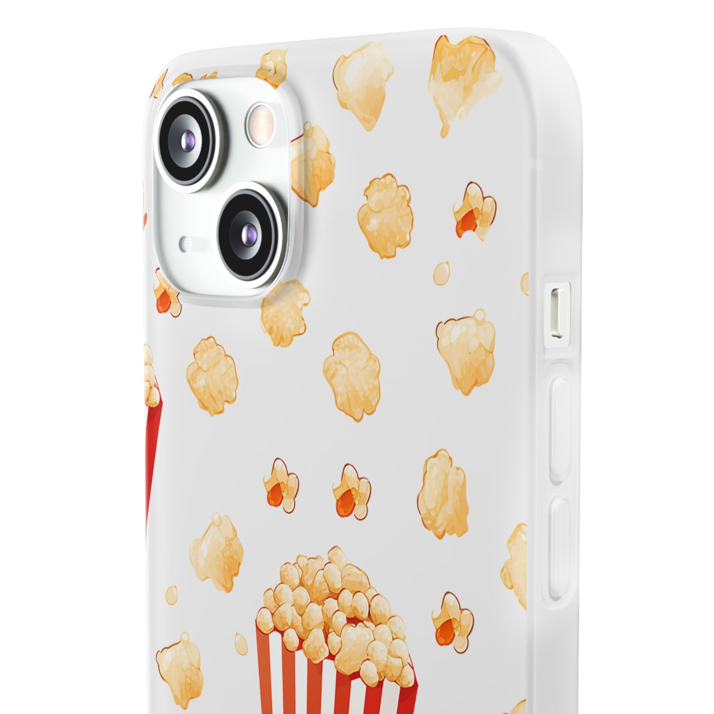 Popcorn Transparent Flexi Phone Case