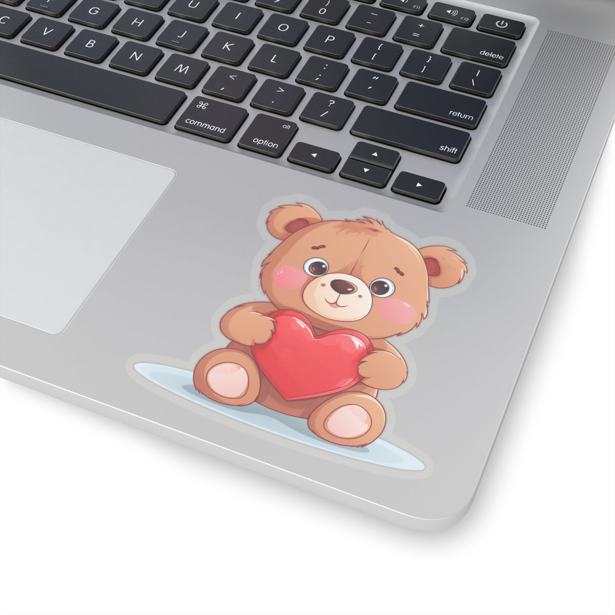 Cute Teddy Bear Heart Sticker - Spread Love and Cuteness with This Adorable Sticker - Valentine's Day