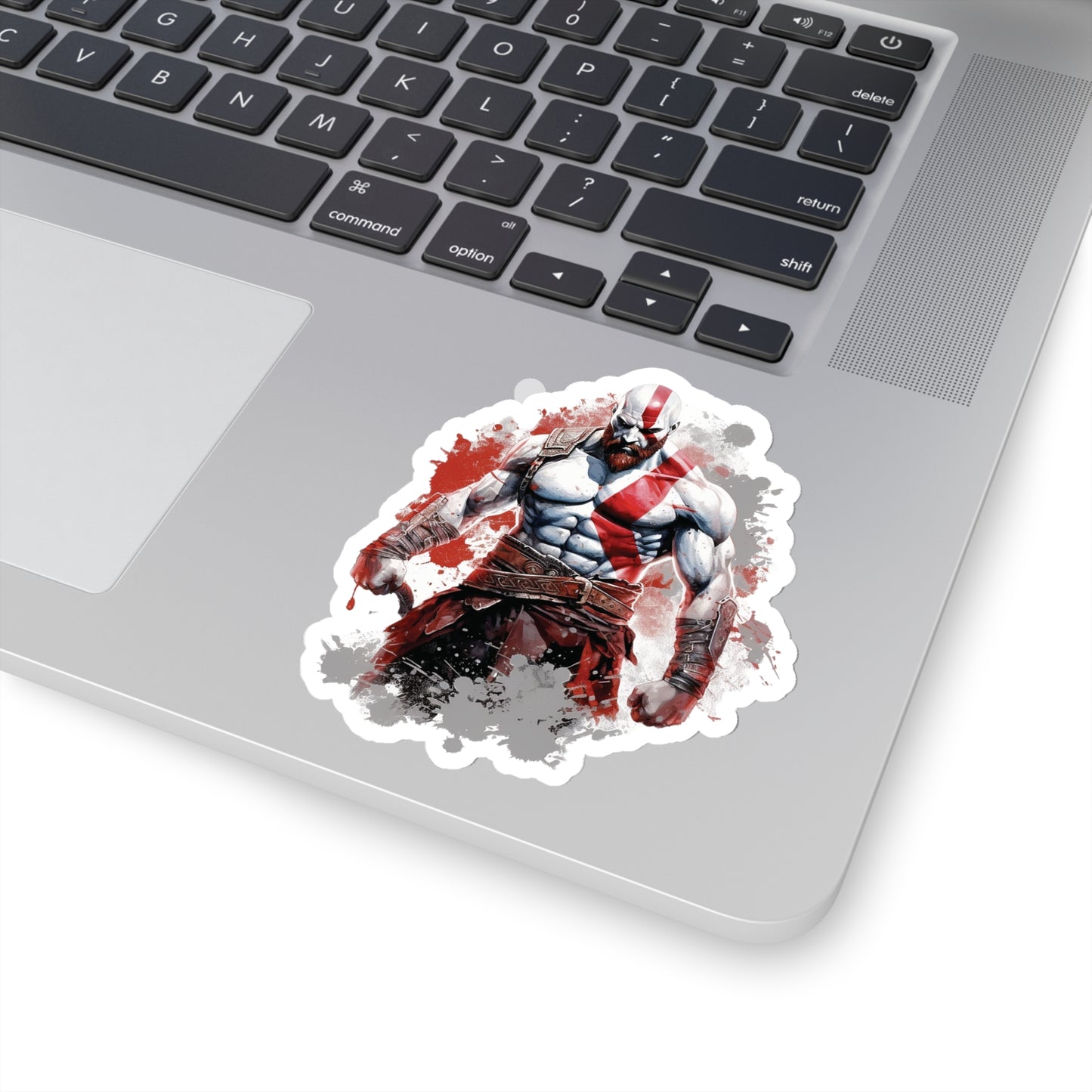 Kratos Sticker - Add a Touch of Artistic Power to Your Accessories - God of War