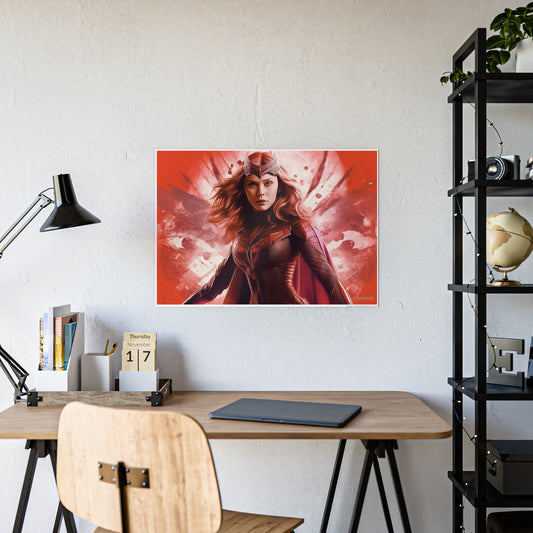 Scarlet Witch Poster - Showcase the Power and Beauty of a Marvel Icon - Avengers