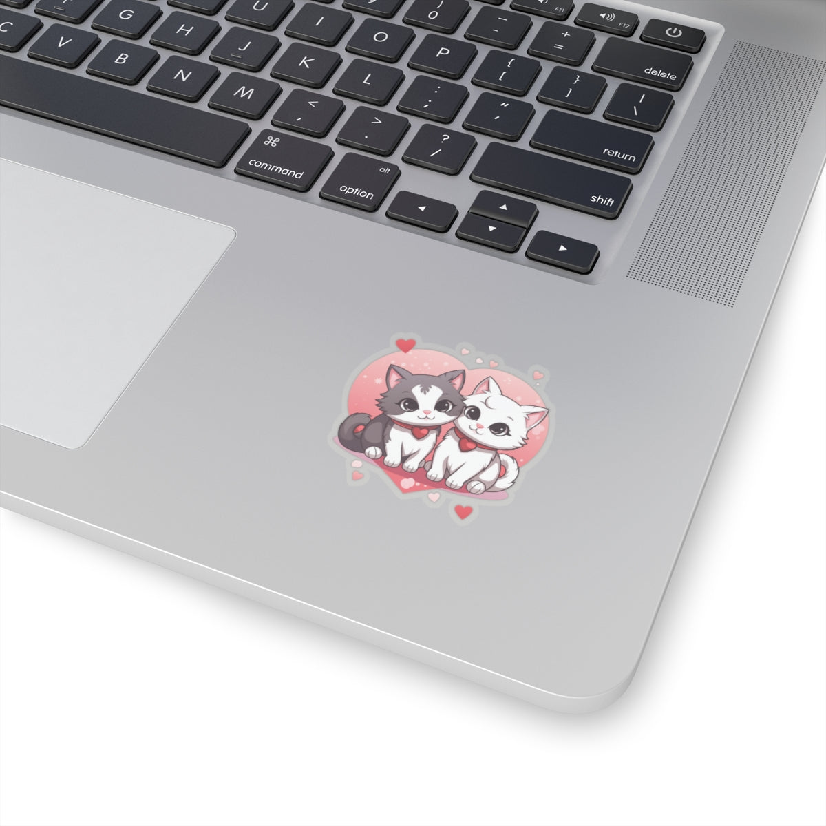 Valentine's Day Cute Cats Couple Sticker