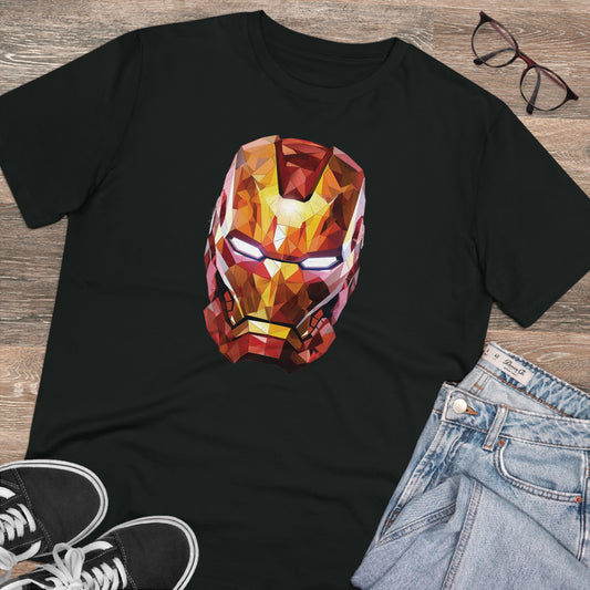 Iron Man Polygonal T-Shirt - Unleash Superhero Style