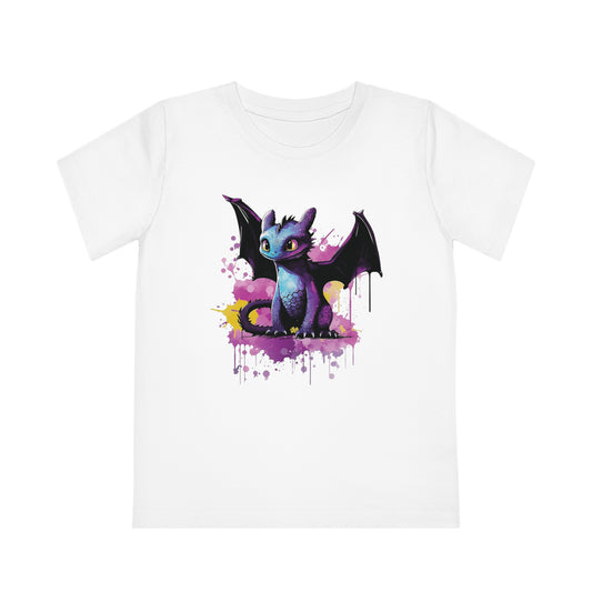 Toothless / Krokmou Kids Eco-Friendly T-Shirt - Unleash Imagination with Dragon Magic