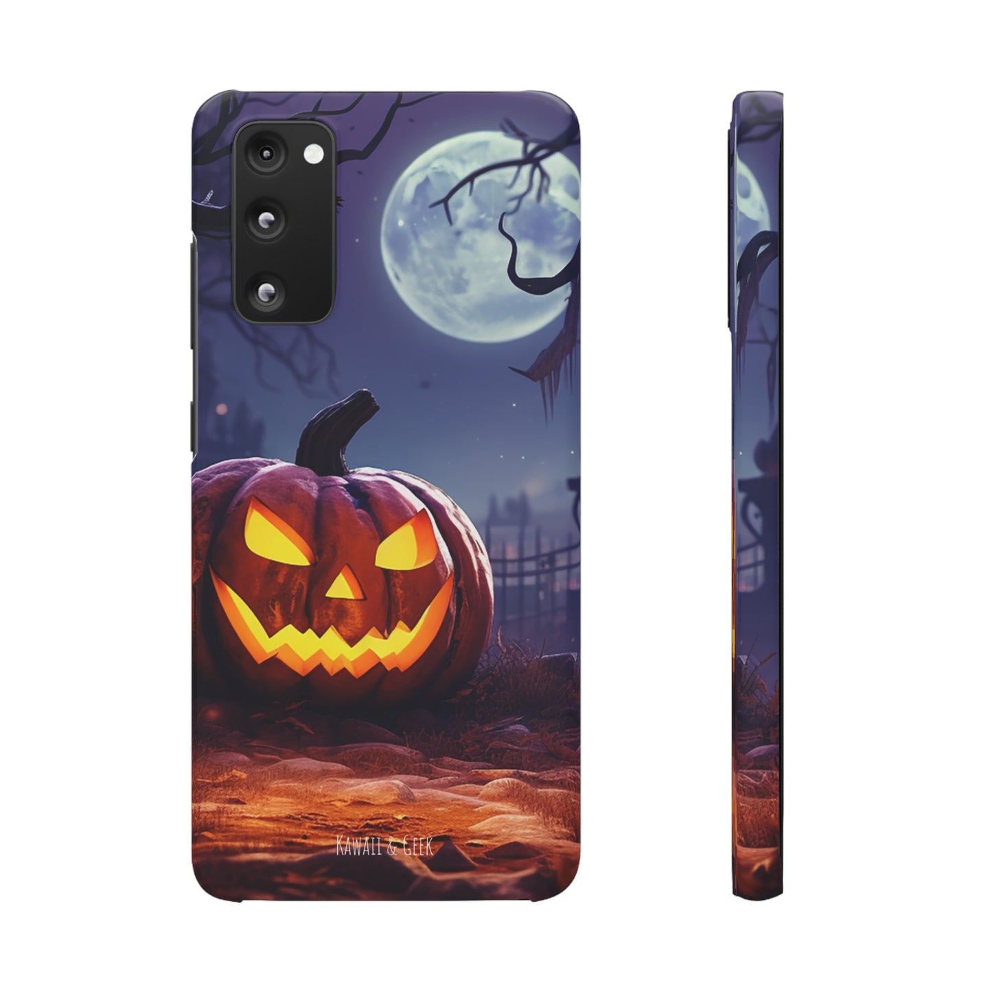 Halloween Pumpkin Design Premium Phone Case