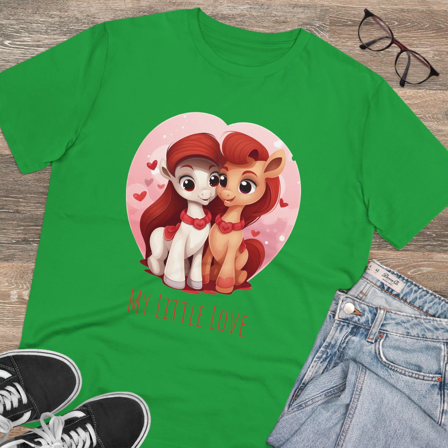 Eco-Friendly My Little Pony-Style Couple T-shirt - Valentine's Special