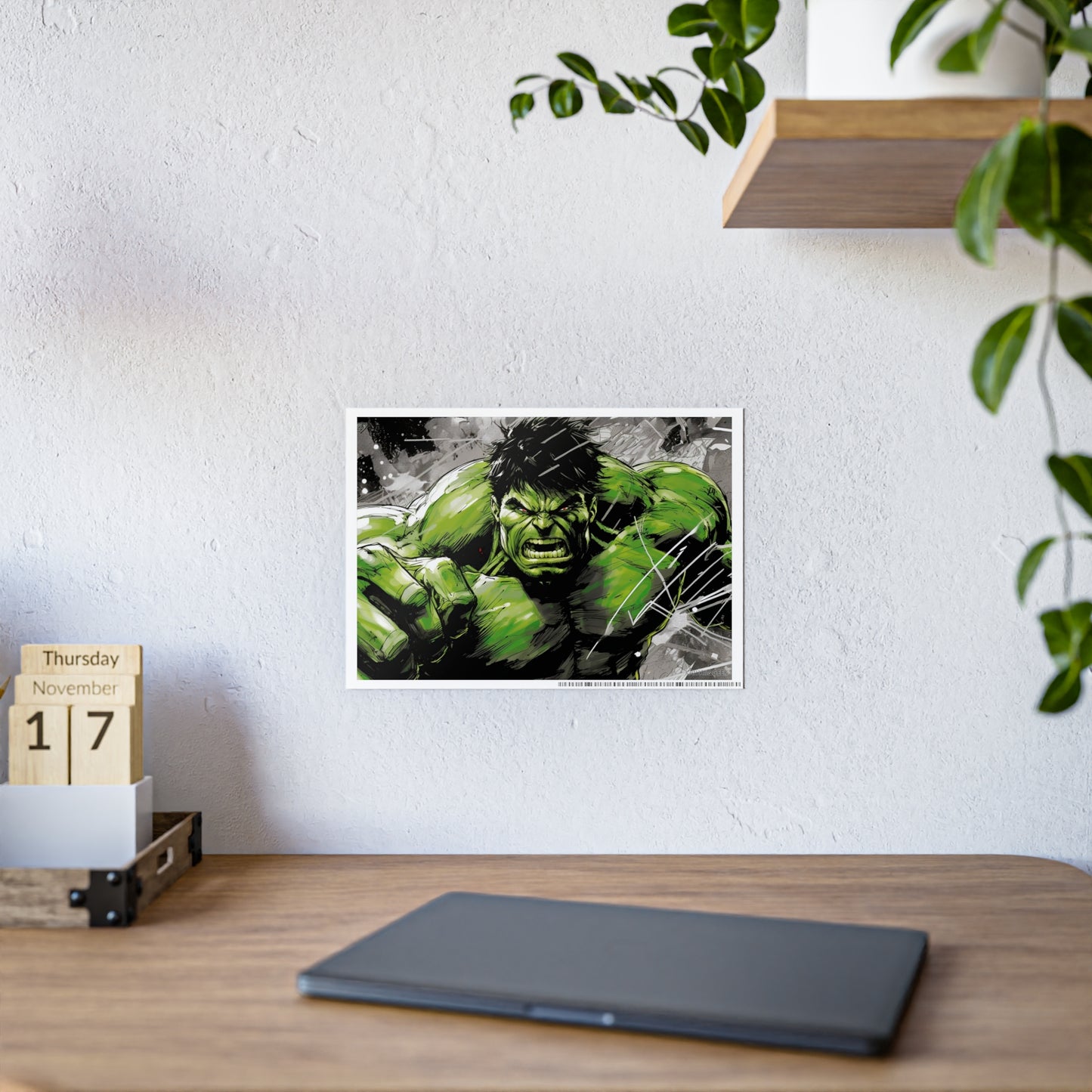 Hulk Poster - Unleash the Power and Intensity of the Hulk - Avengers