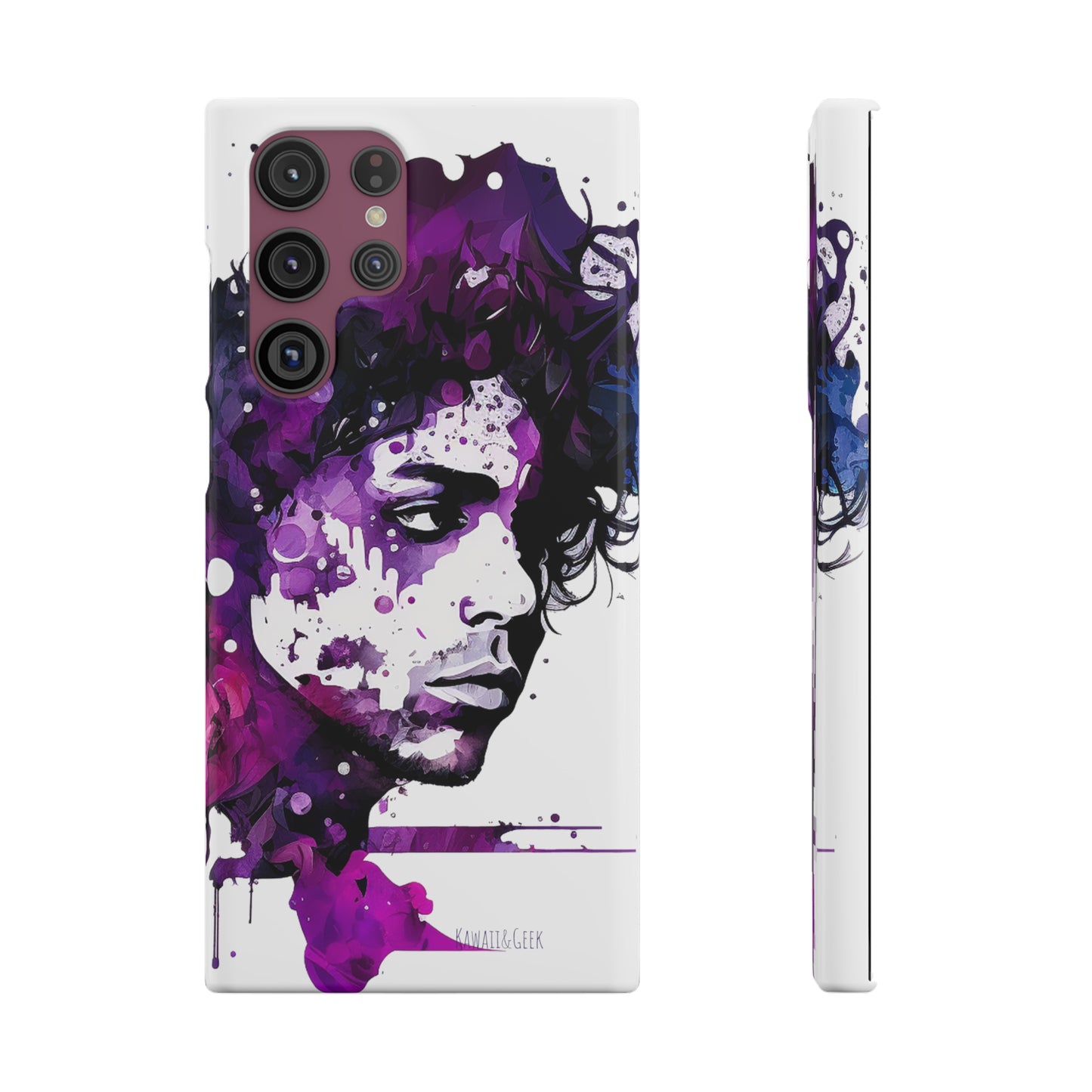 Prince aka Love Symbol Watercolor Purple Rain Phone Case - Add Some Iconic and Stylish Protection to Your Device