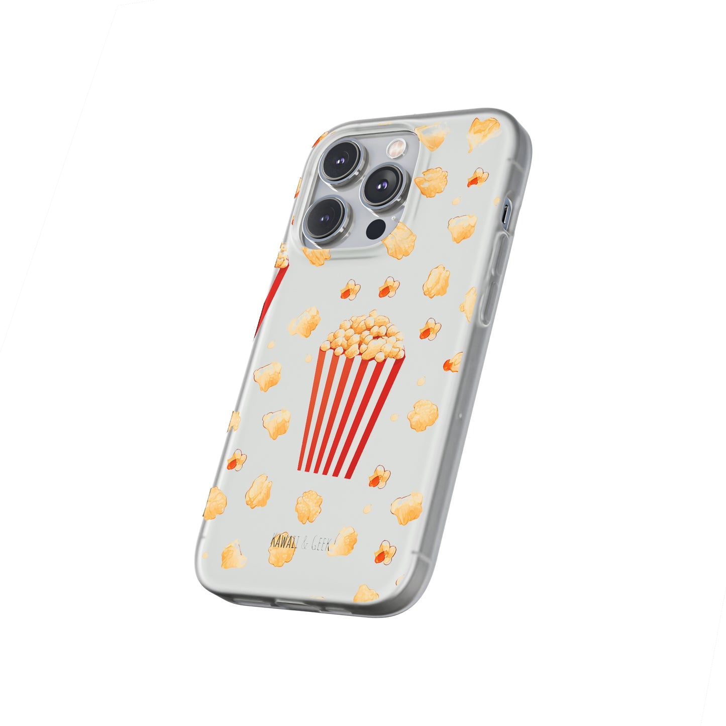 Popcorn Transparent Flexi Phone Case