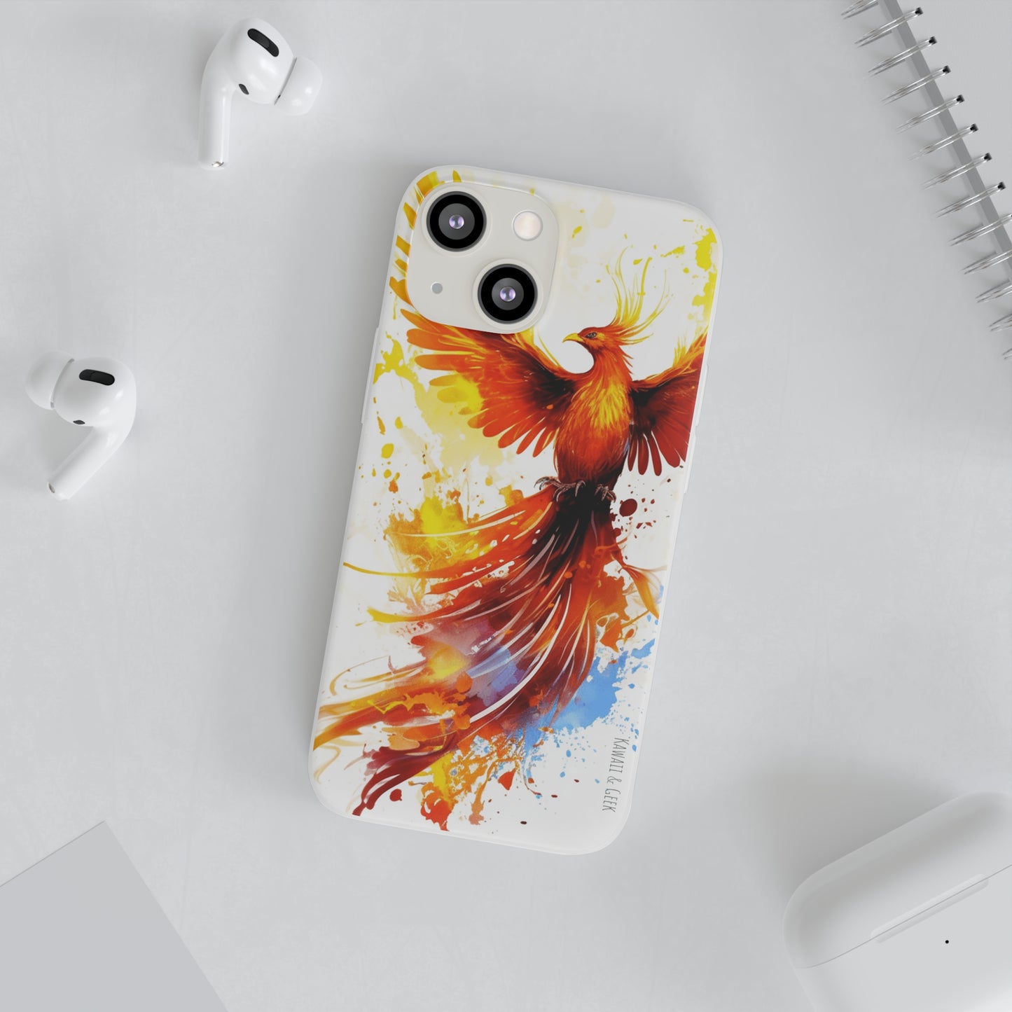 Phoenix Flexi Phone Case - Embrace the Symbol of Rebirth in Style