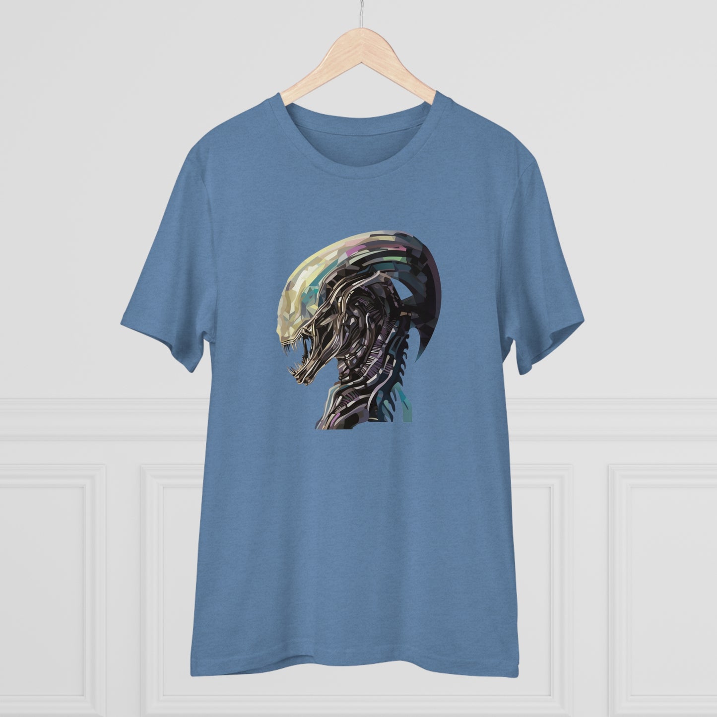 Alien Xenomorph PolygonalT-Shirt - Embrace Otherworldly Fashion