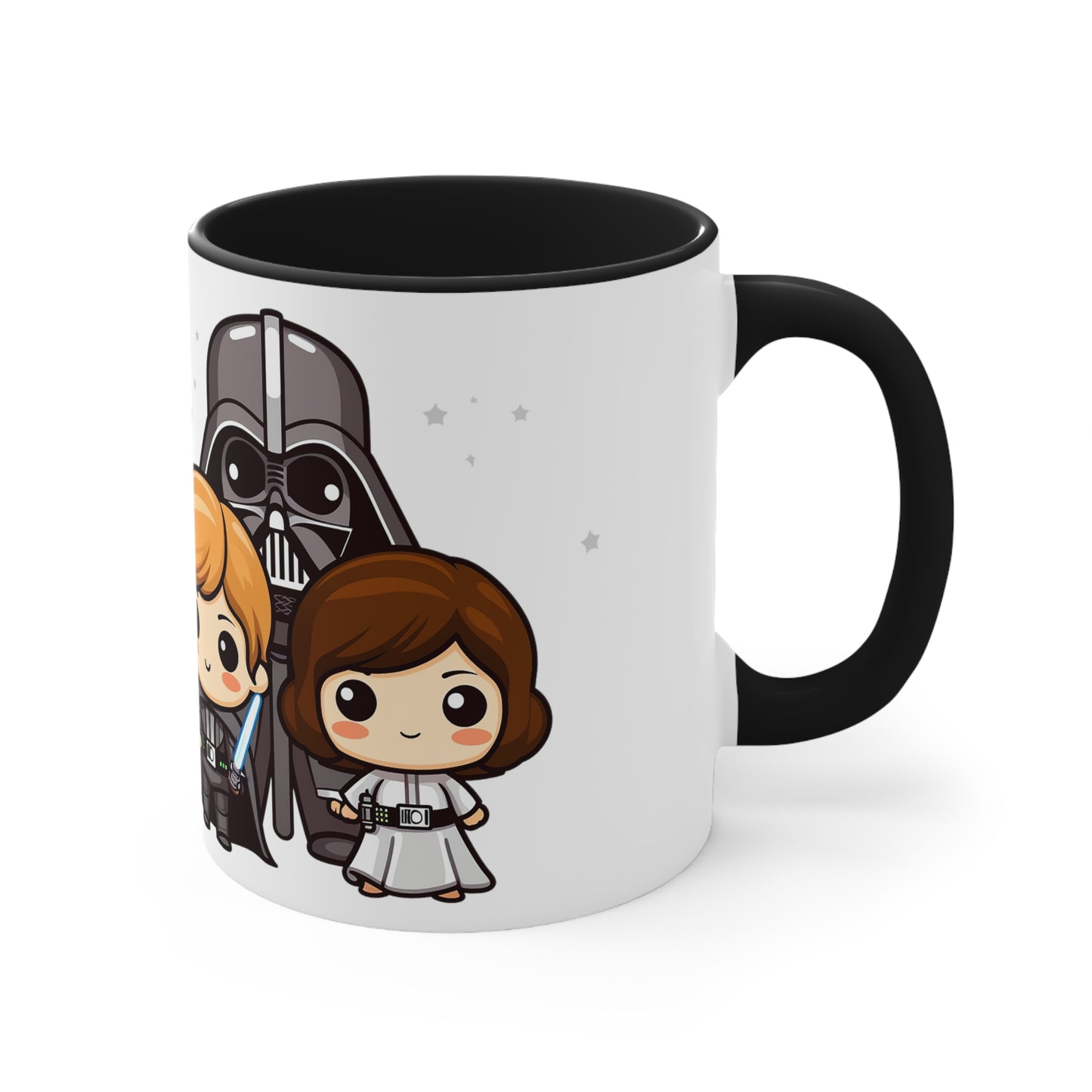 Darth Vader Mug with Kids Luke and Leia : May the Dad Be with You - Star Wars - Father's Day Special