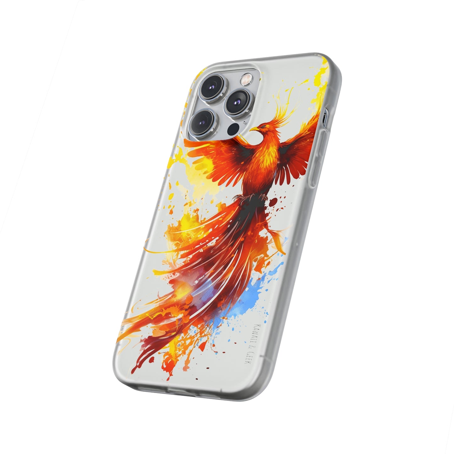 Phoenix Flexi Phone Case - Embrace the Symbol of Rebirth in Style