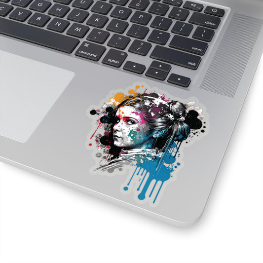 Princess Leia Sticker - Add Some Galactic and Artistic Style to Your Tech - Star Wars