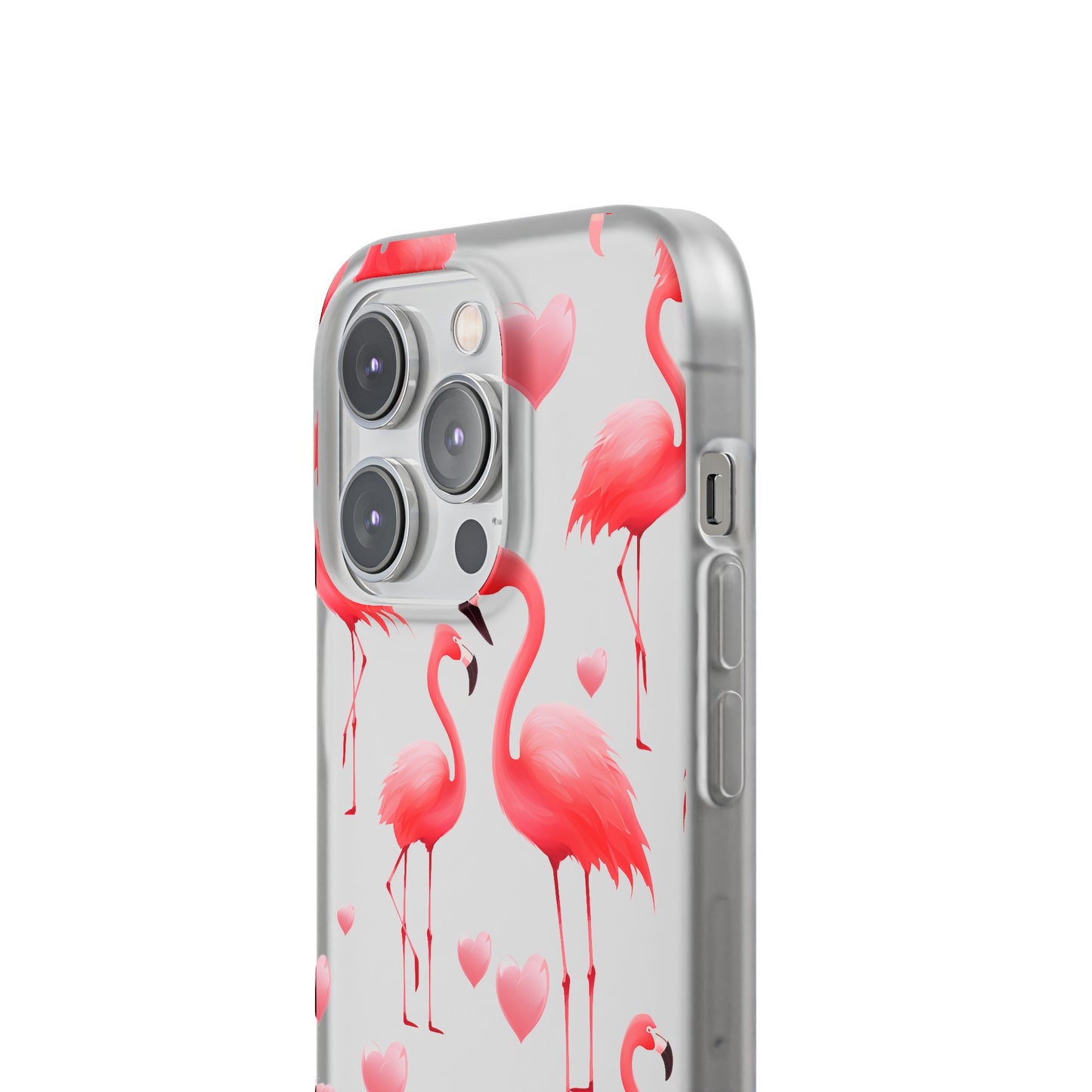 Pink Flamingo Elegance Flexi Phone case