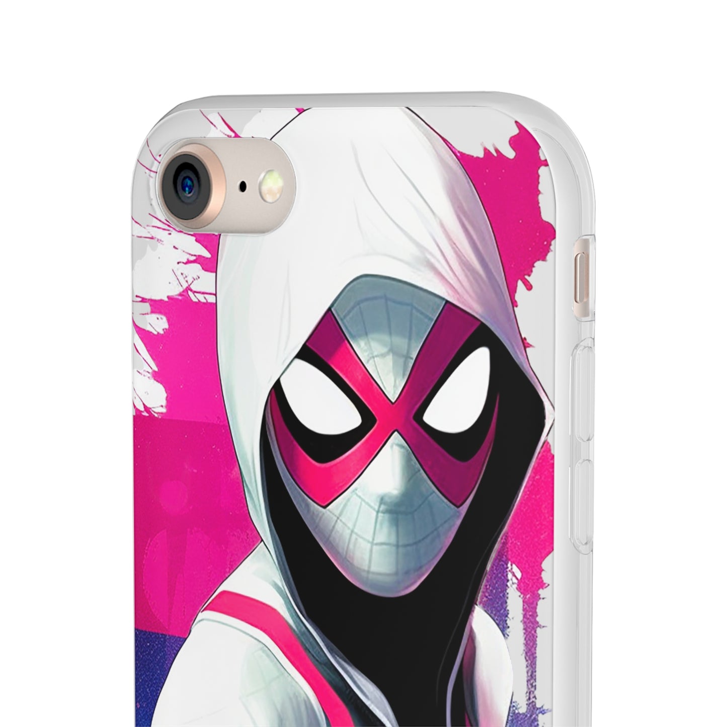 Spider Gwen in Flexi Phone Case - Add Some Colorful and Heroic Style to Your Phone