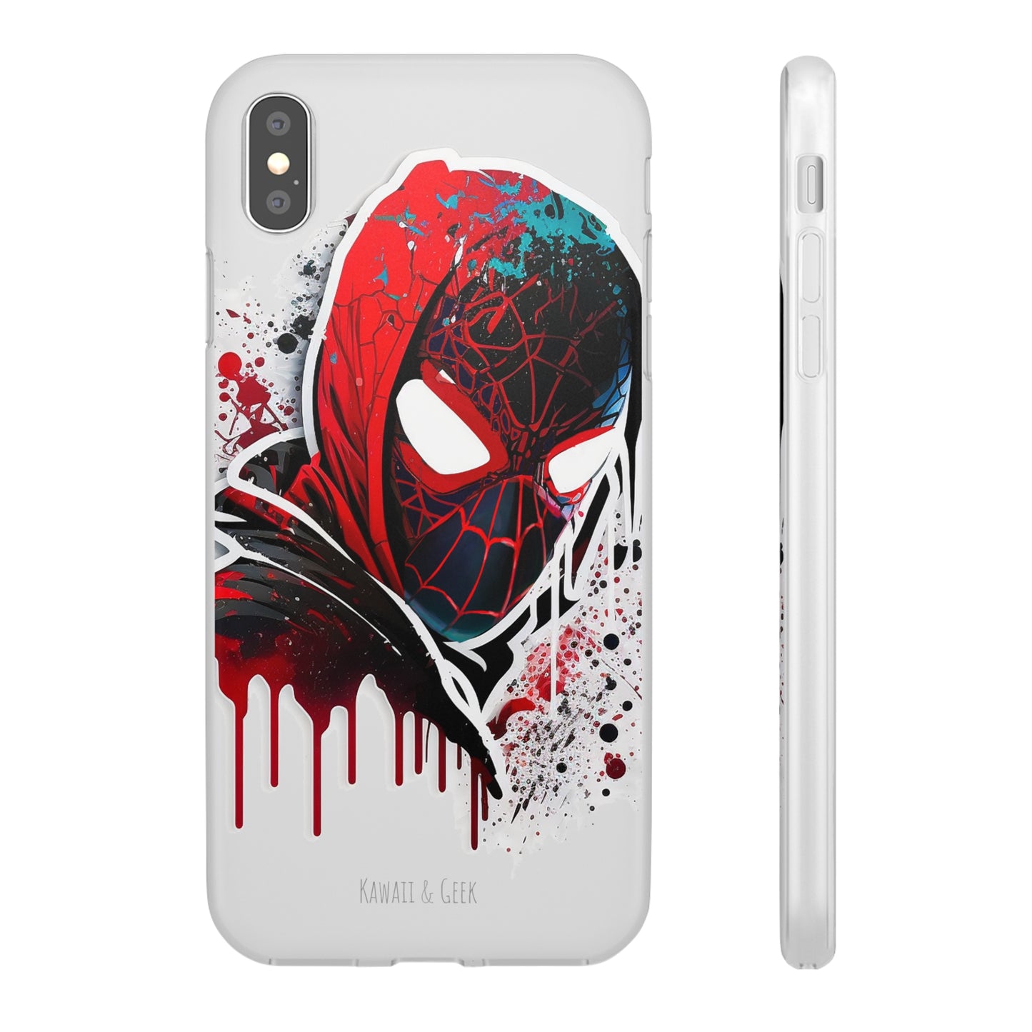 Miles Morales Flexi phone Case - Protect Your Phone in Style with a Unique and Artistic Design - Spider Man