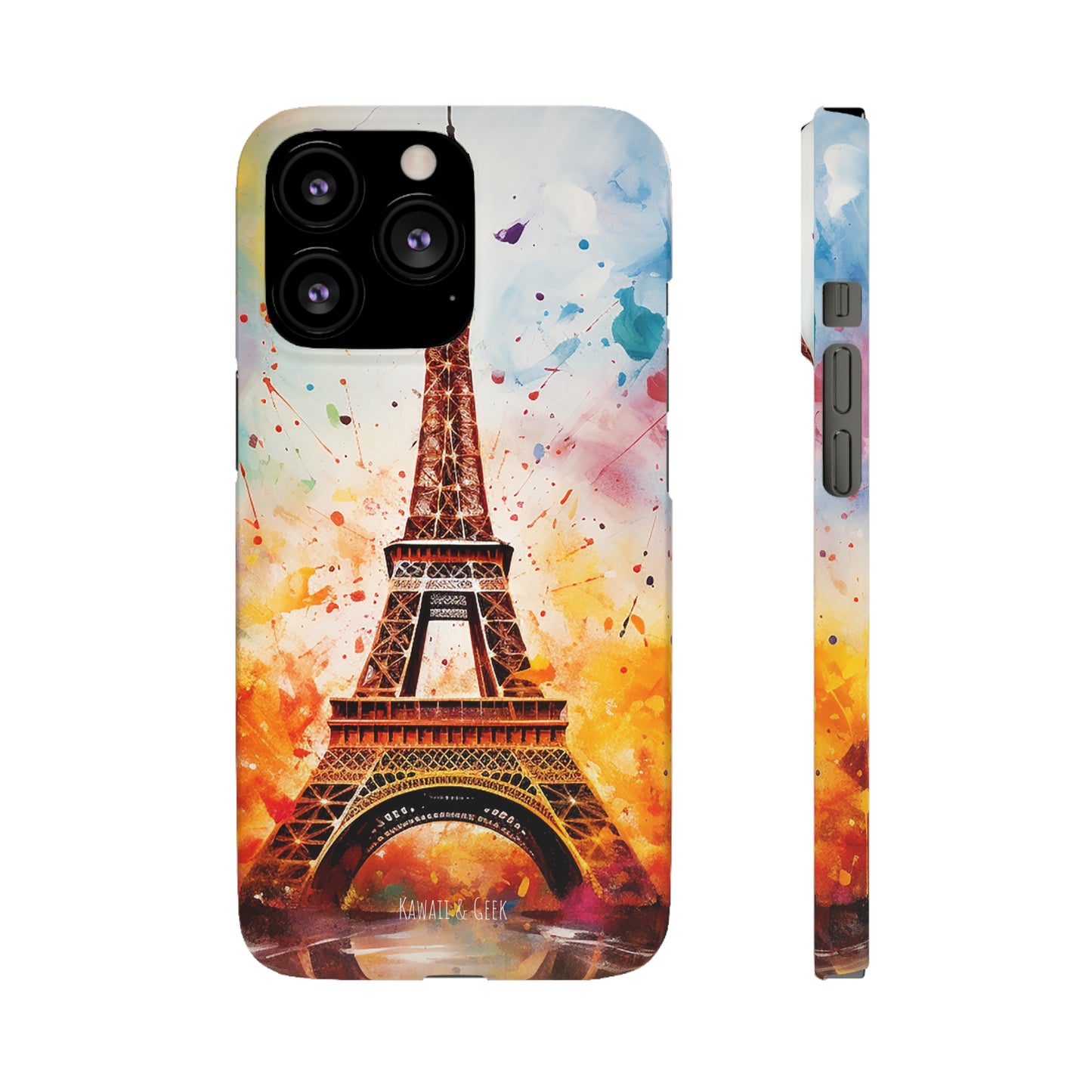 Eiffel Tower Painting Premium Phone Case - for Paris lovers