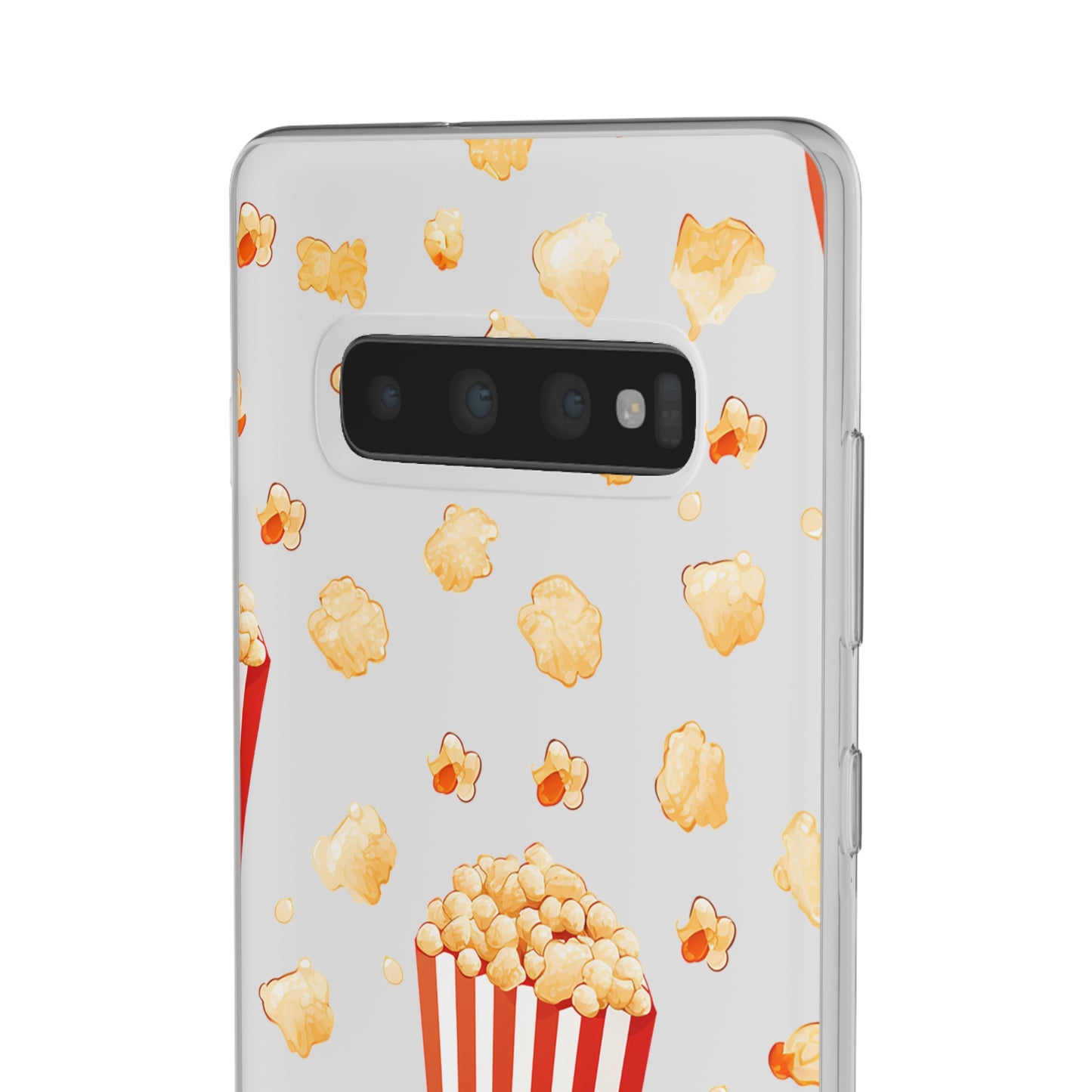 Popcorn Transparent Flexi Phone Case