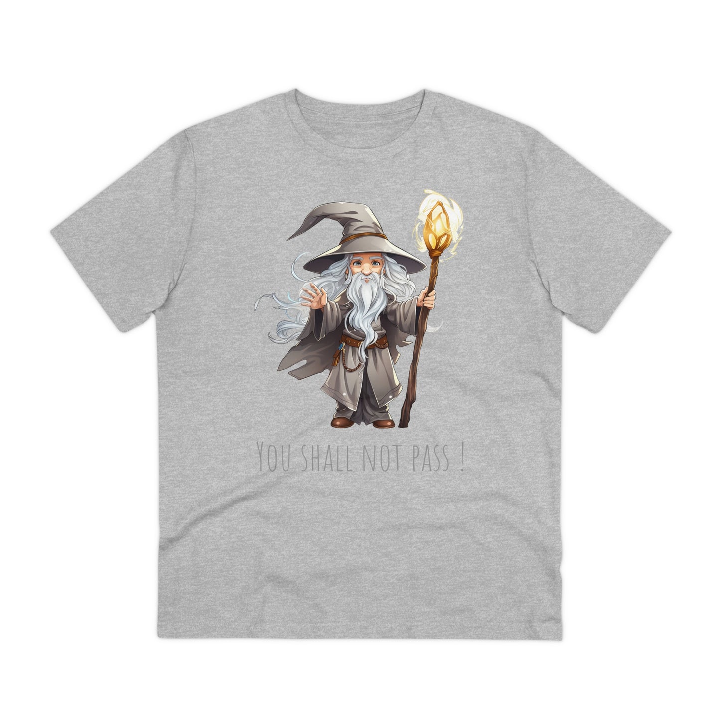 Gandalf T-Shirt for Lord of the Rings Fans in eco-fashion way