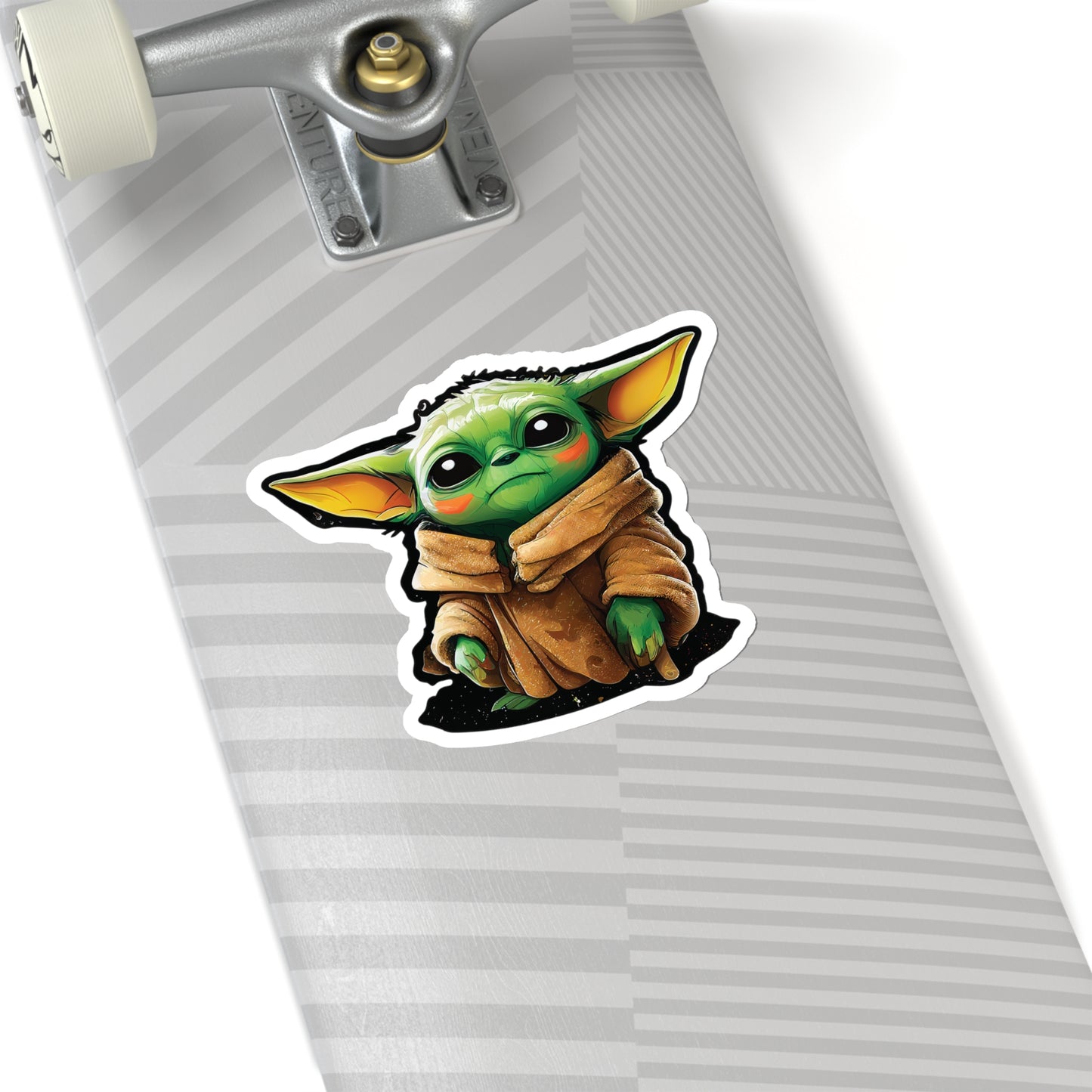 Baby Yoda Grogu Sticker - Add Some Adorable and Iconic Style to Your Tech - The Mandalorian - Star Wars