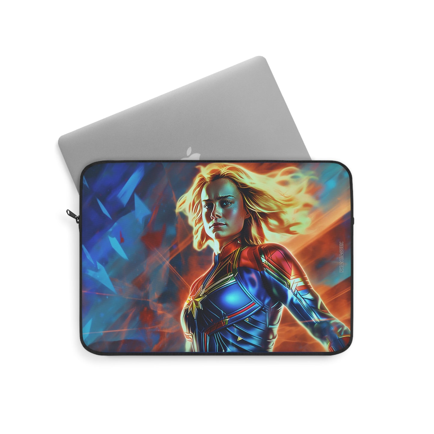 Captain Marvel Laptop Sleeve - Unleash Power and Style with Your Device - Avengers