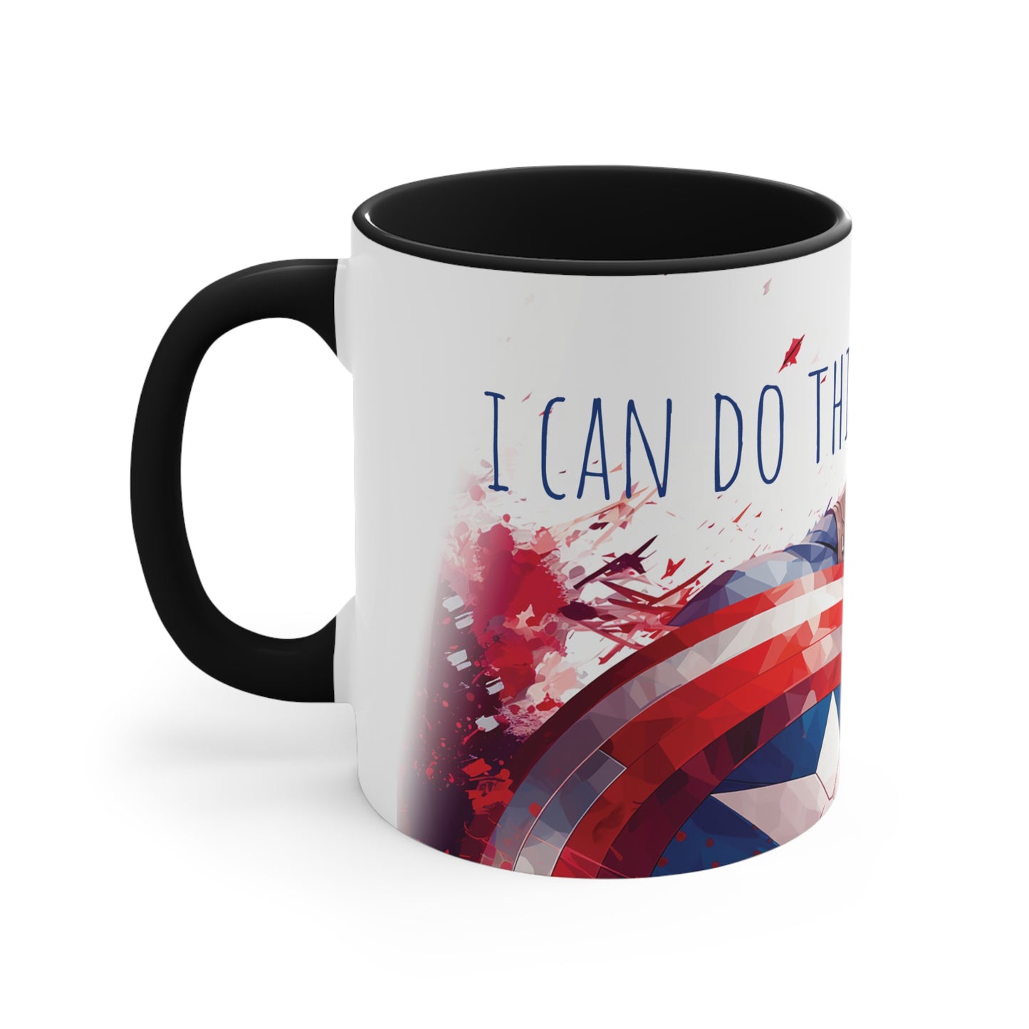 Captain America Mug - Unyielding Resolve with 'I Can Do This All Day' - Avengers