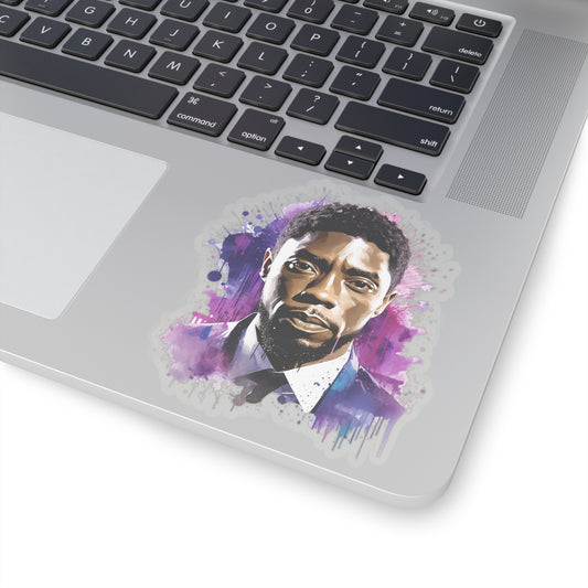 Chadwick Boseman Watercolor Tribute Sticker