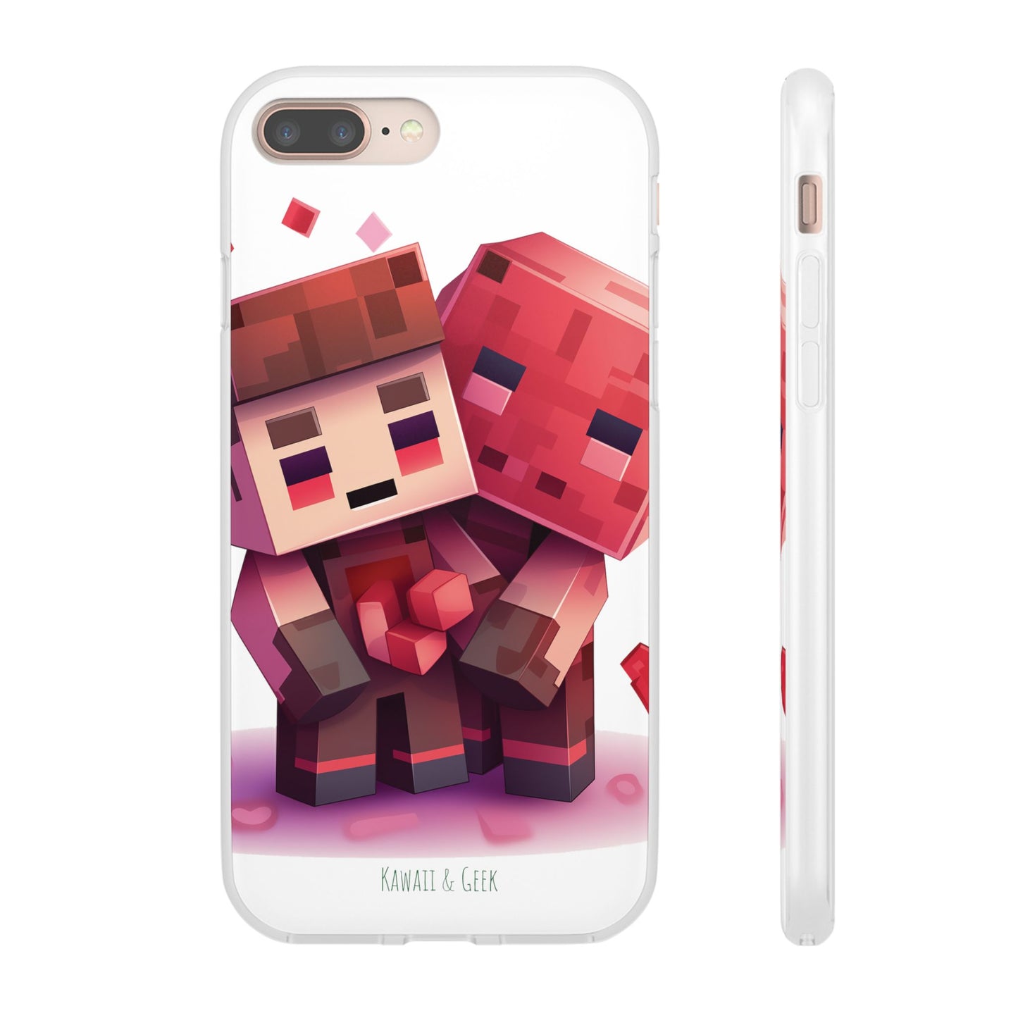 Phone Case - Lovers Minecraft Inspired Design