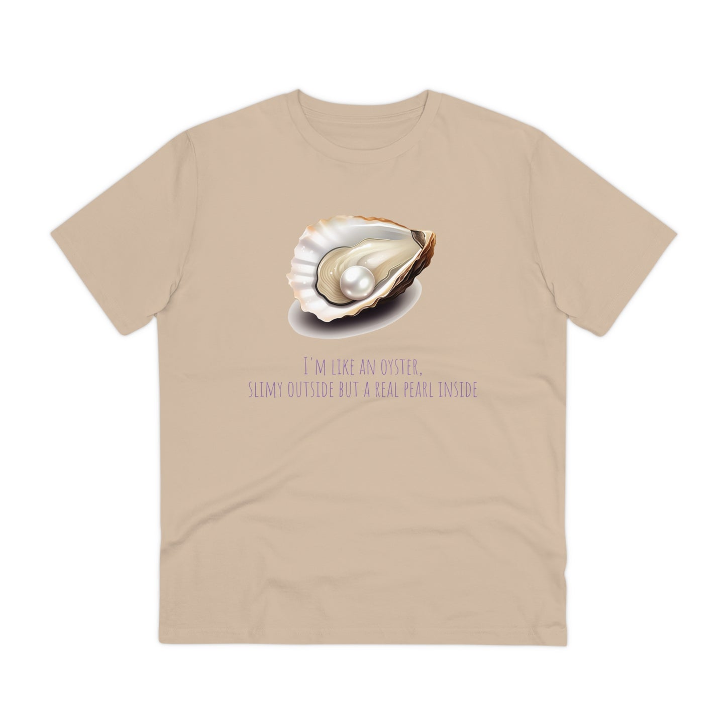 Eco-Friendly Pearl Oyster T-shirt: Celebrate Inner Beauty