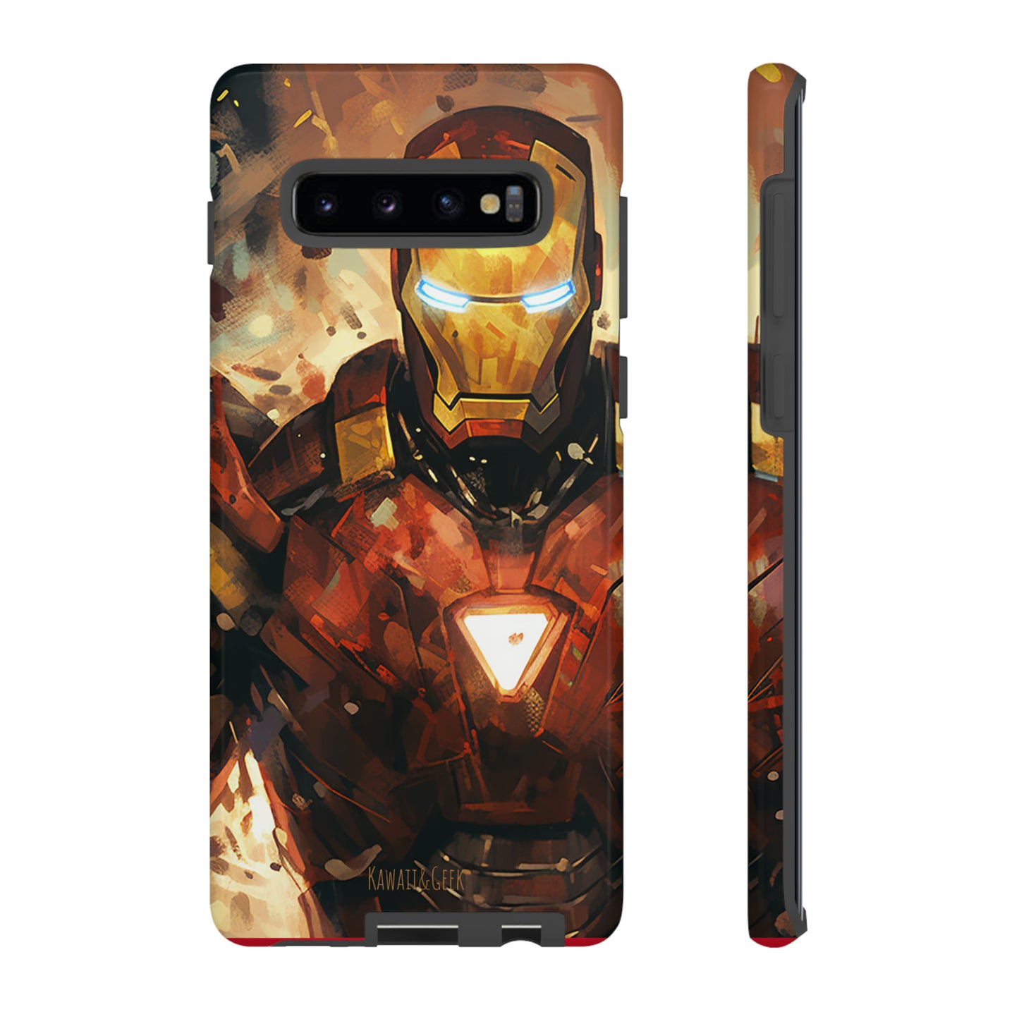 Iron Man Painting Tough Phone Case - Add Some Bold and Unique Style to Your Tech