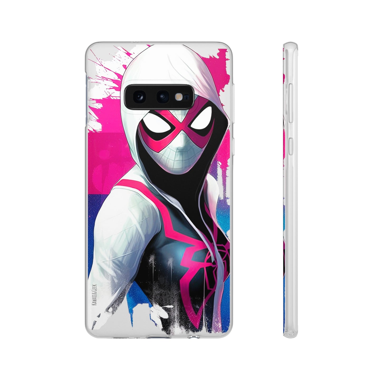 Spider Gwen in Flexi Phone Case - Add Some Colorful and Heroic Style to Your Phone