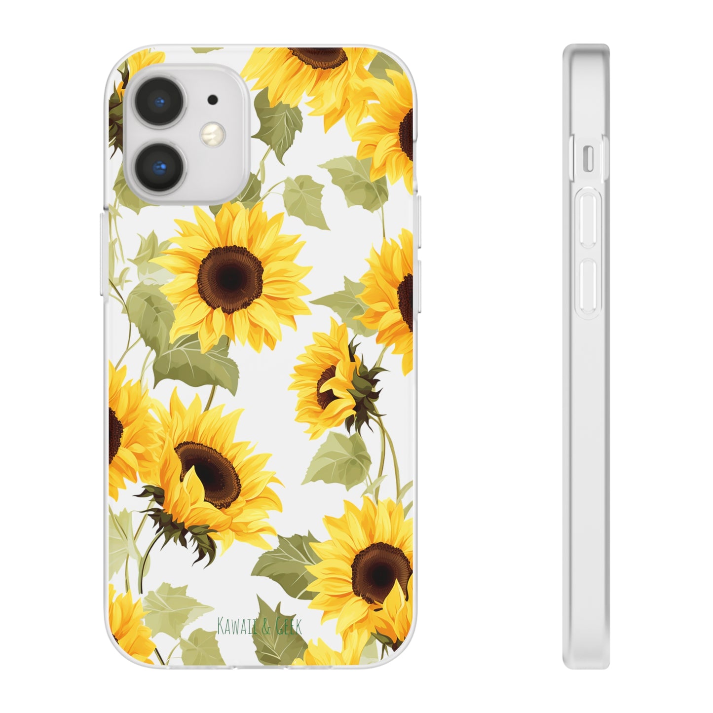 Sunflowers Flexi and semi Transparent Phone Case