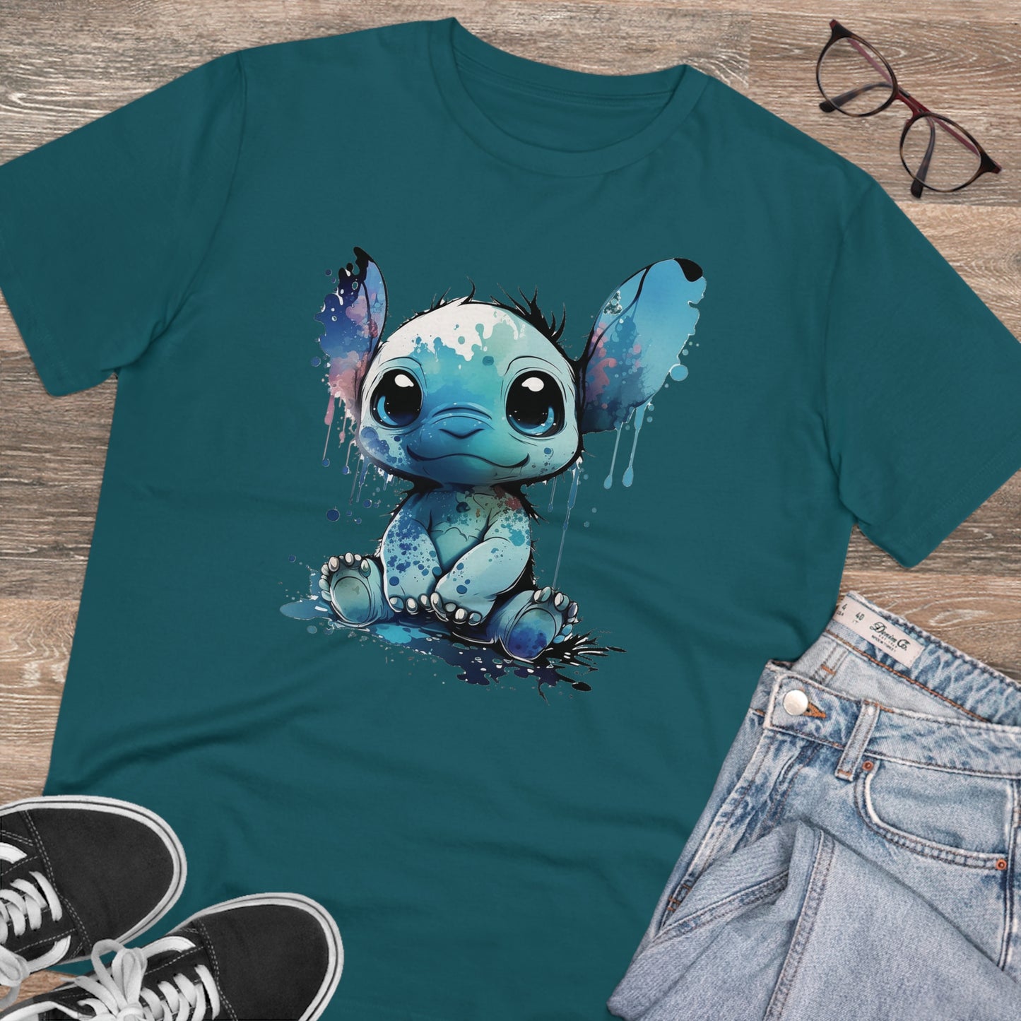 Stitch Organic Unisex T-Shirt - Add Some Adorable and Eco-Friendly Style to Your Wardrobe